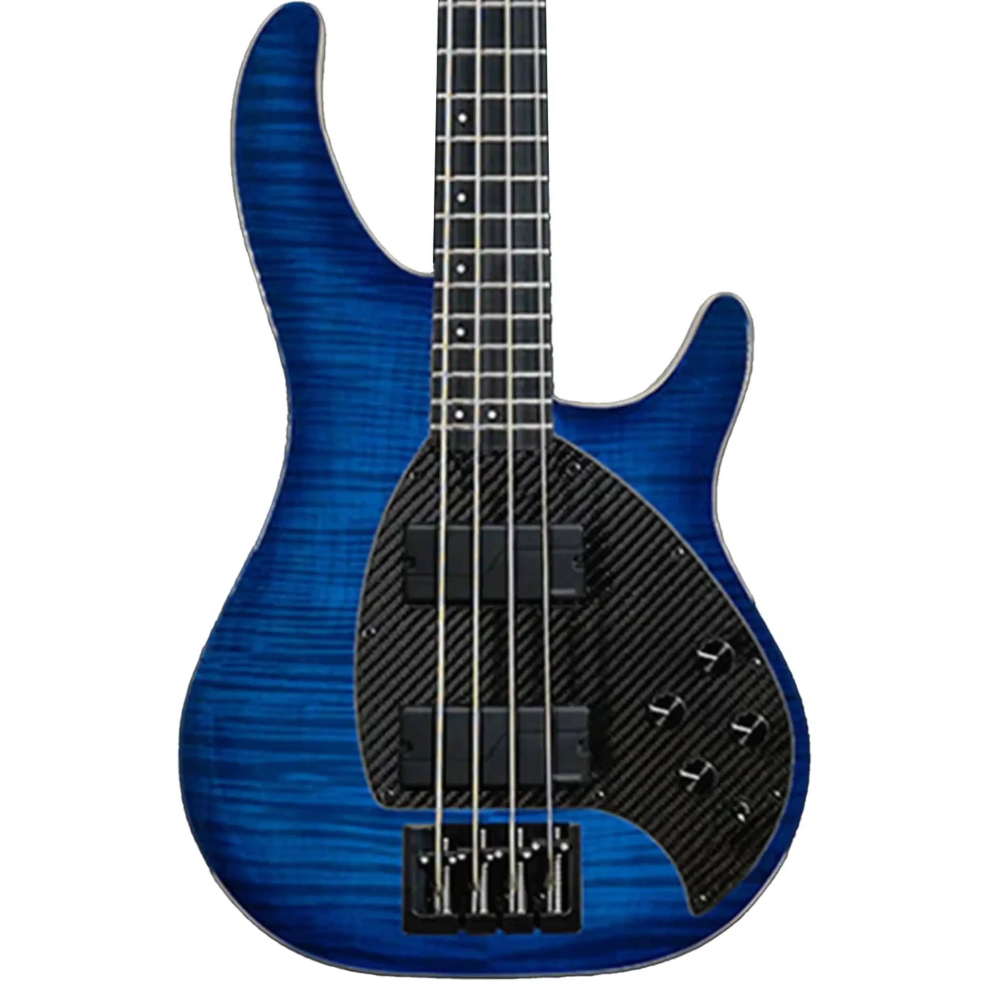 Klōs Apollo IV Custom Electric Jazz Bass with Active Pickup - Blue