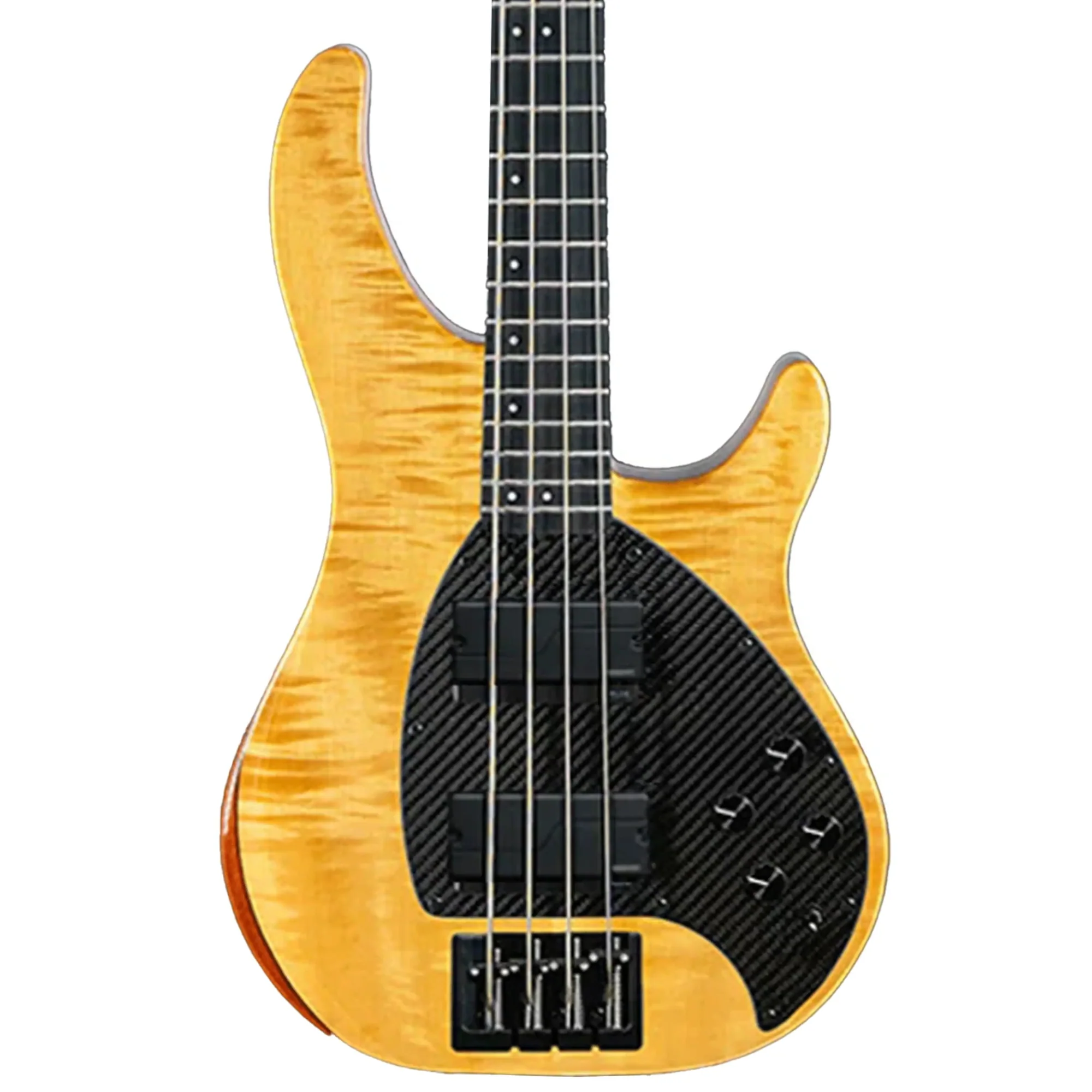 Klōs Apollo IV Custom Electric Jazz Bass with Active Pickup - Sandstorm