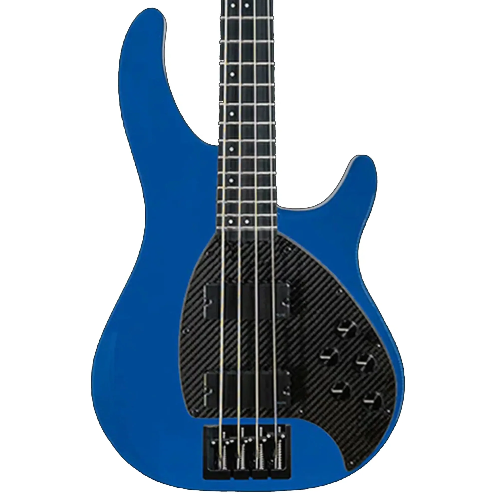Klōs Apollo IV Custom Electric Jazz Bass with Active-Passive Pickup - Blue