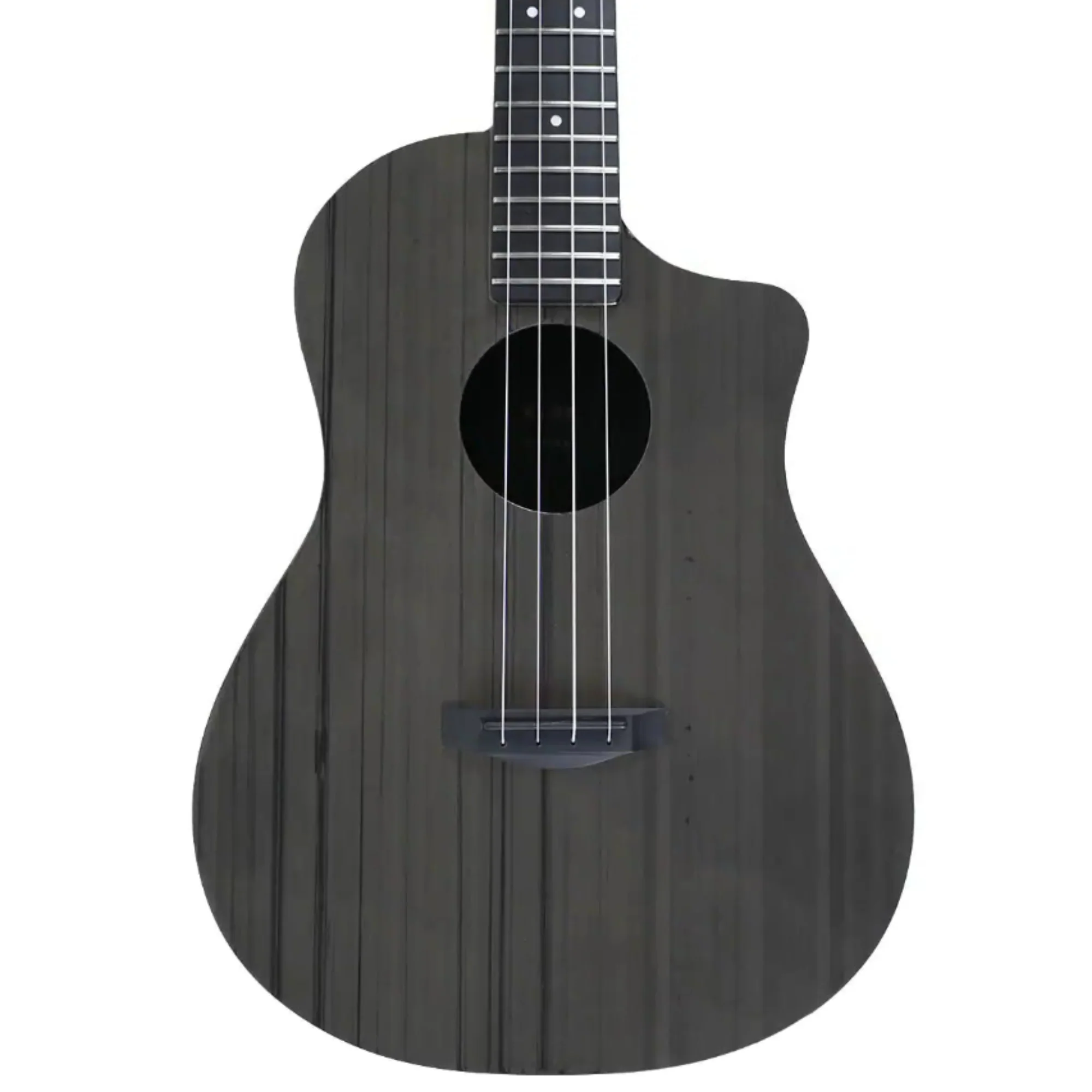 Klōs Carbon Timber Acoustic-Electric Baritone Ukulele w/ Pickup & Tuner