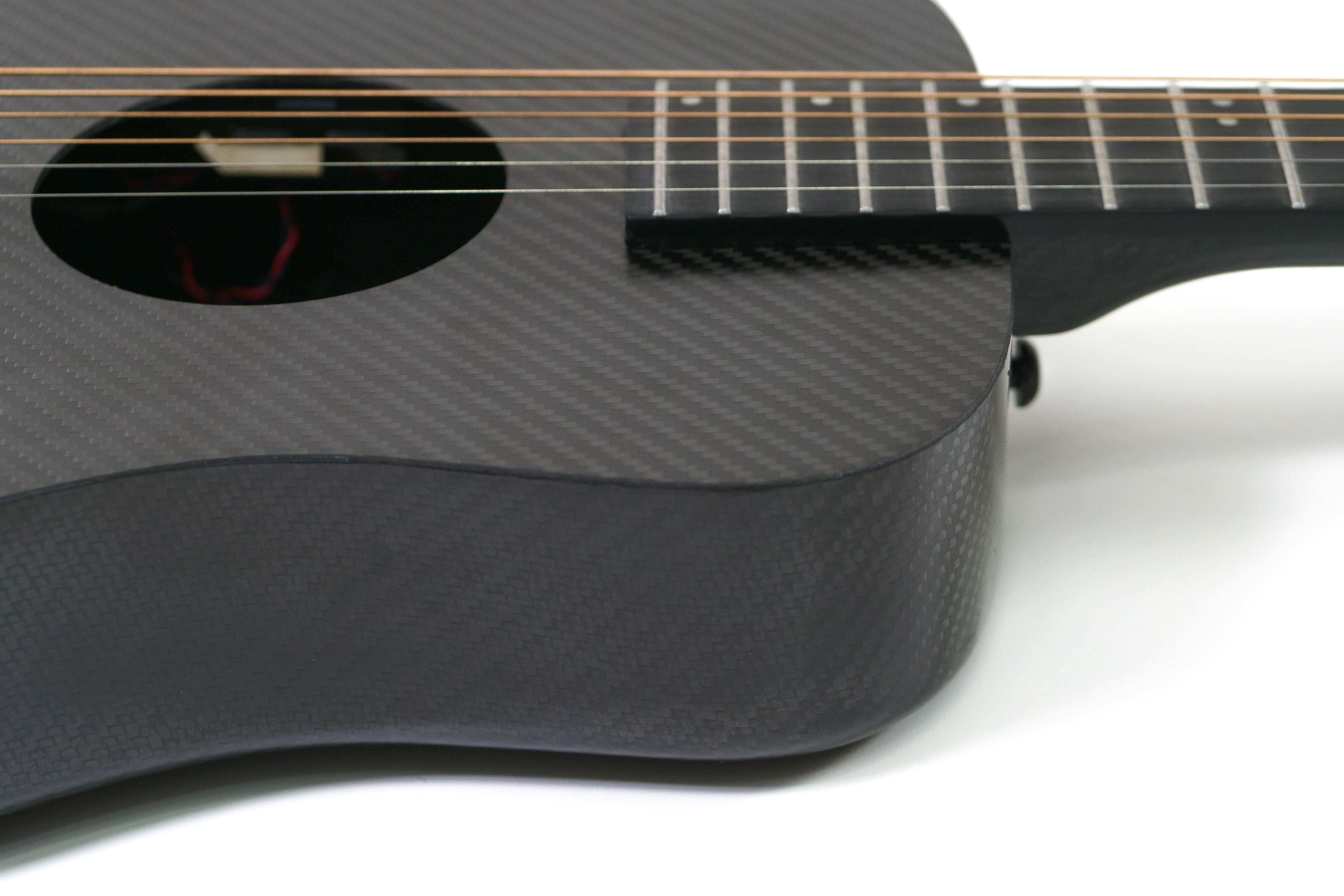 Klōs Full Carbon Acoustic Travel Guitar With Fishman Sonitone Pickup - Image 4