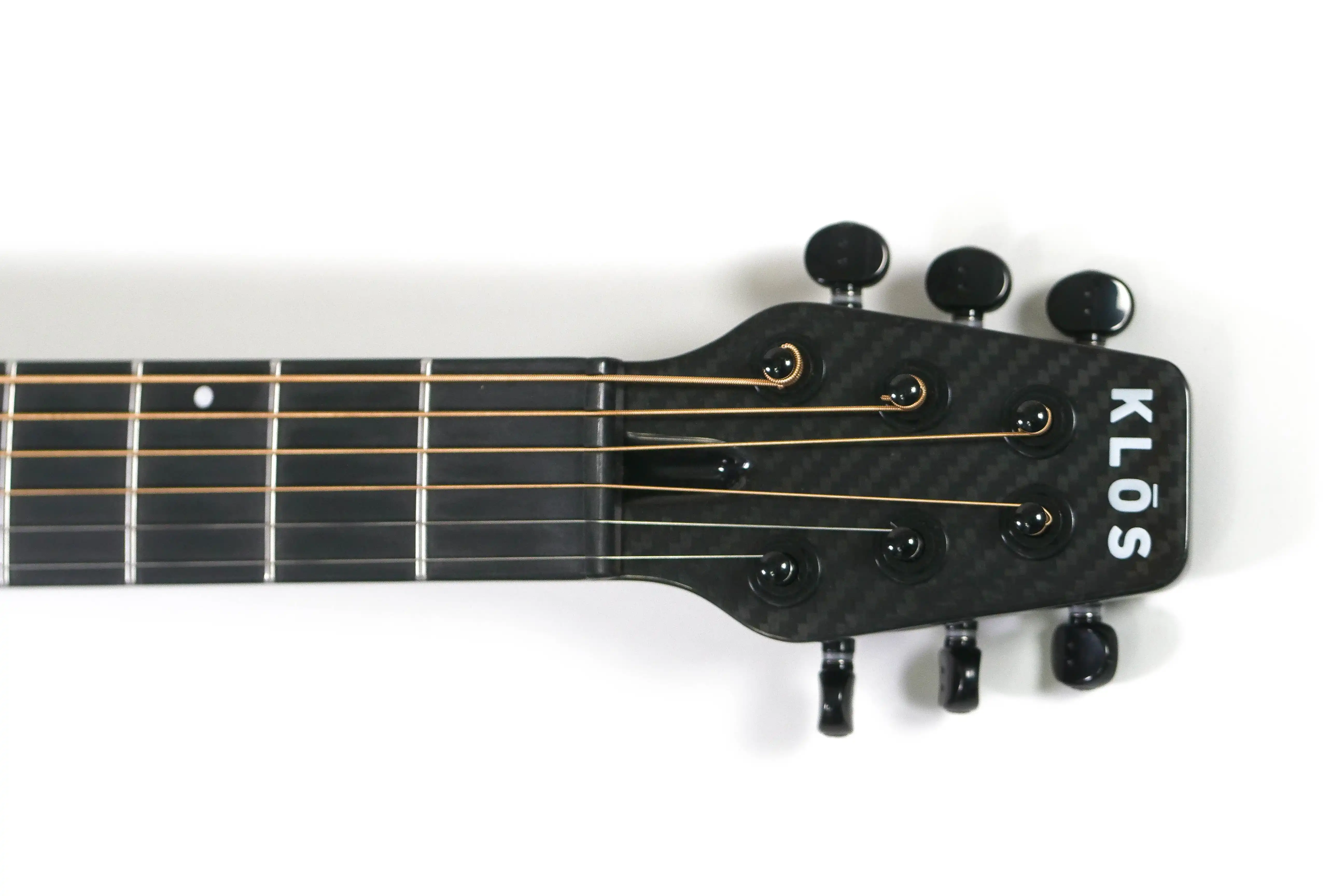Klōs Full Carbon Acoustic Travel Guitar With Fishman Sonitone Pickup - Image 6