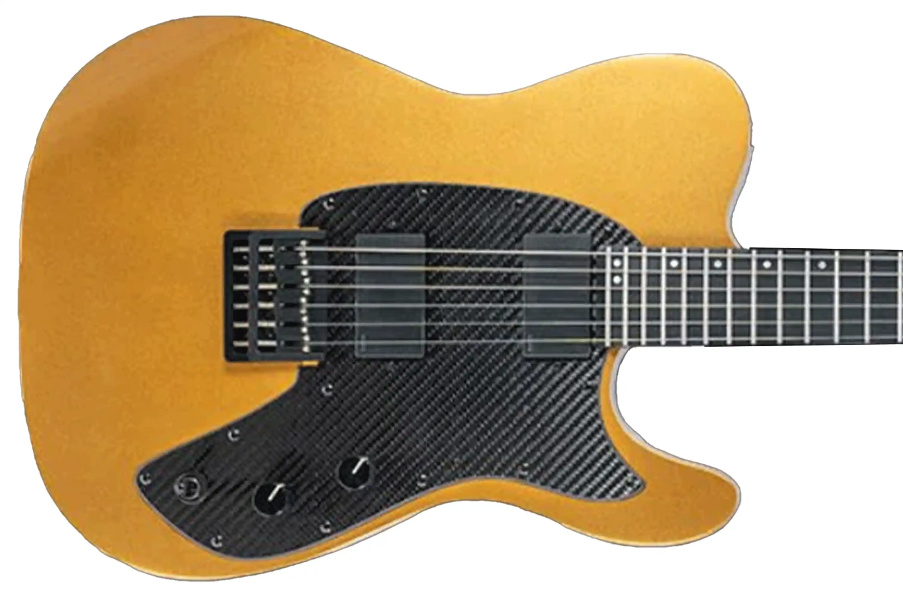 Klōs Telomere Custom Series 22 Fret Electric Guitar with Klos Blackouts Pickup - Gold