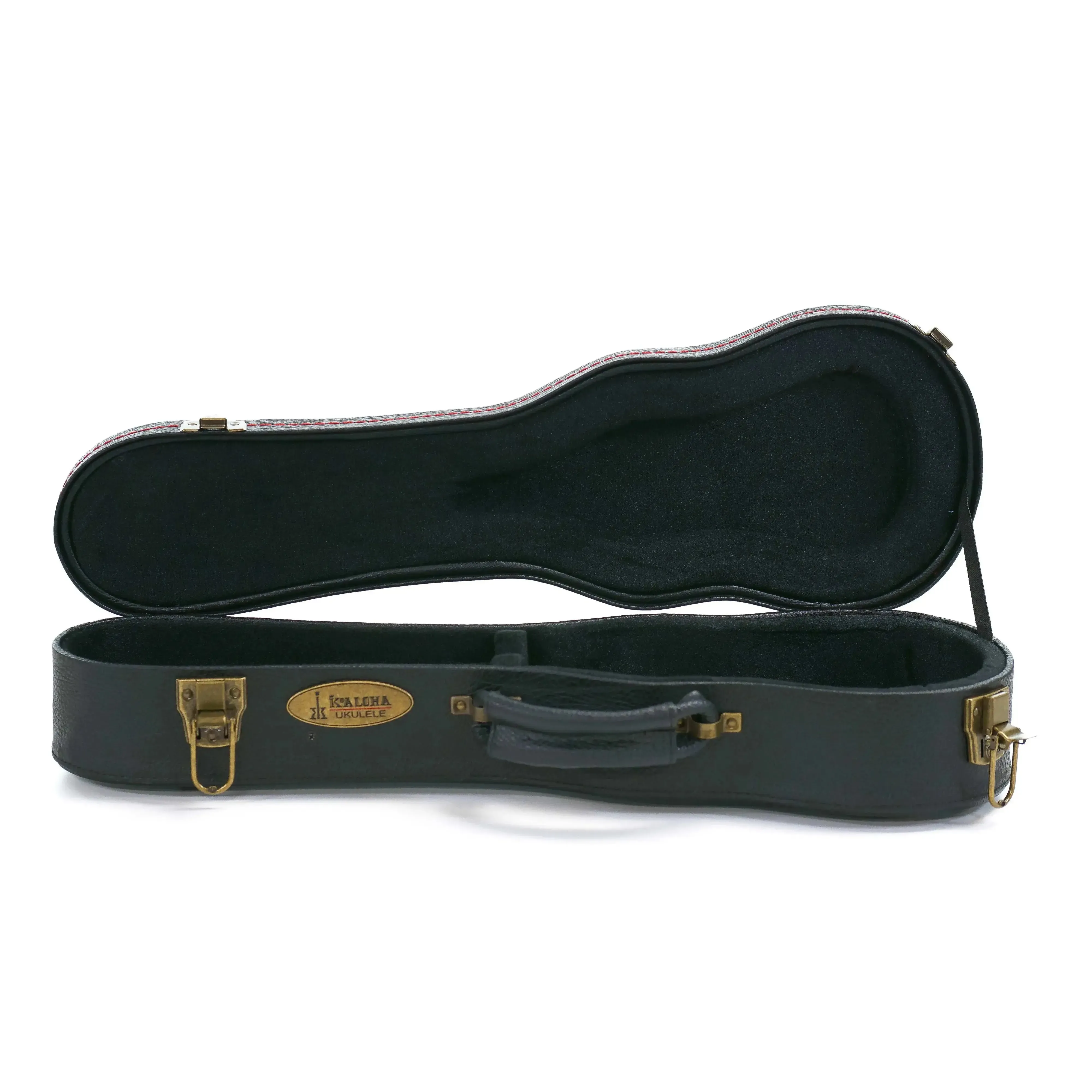 KoAloha Black Hardshell Soprano Longneck Ukulele Case - Image 2