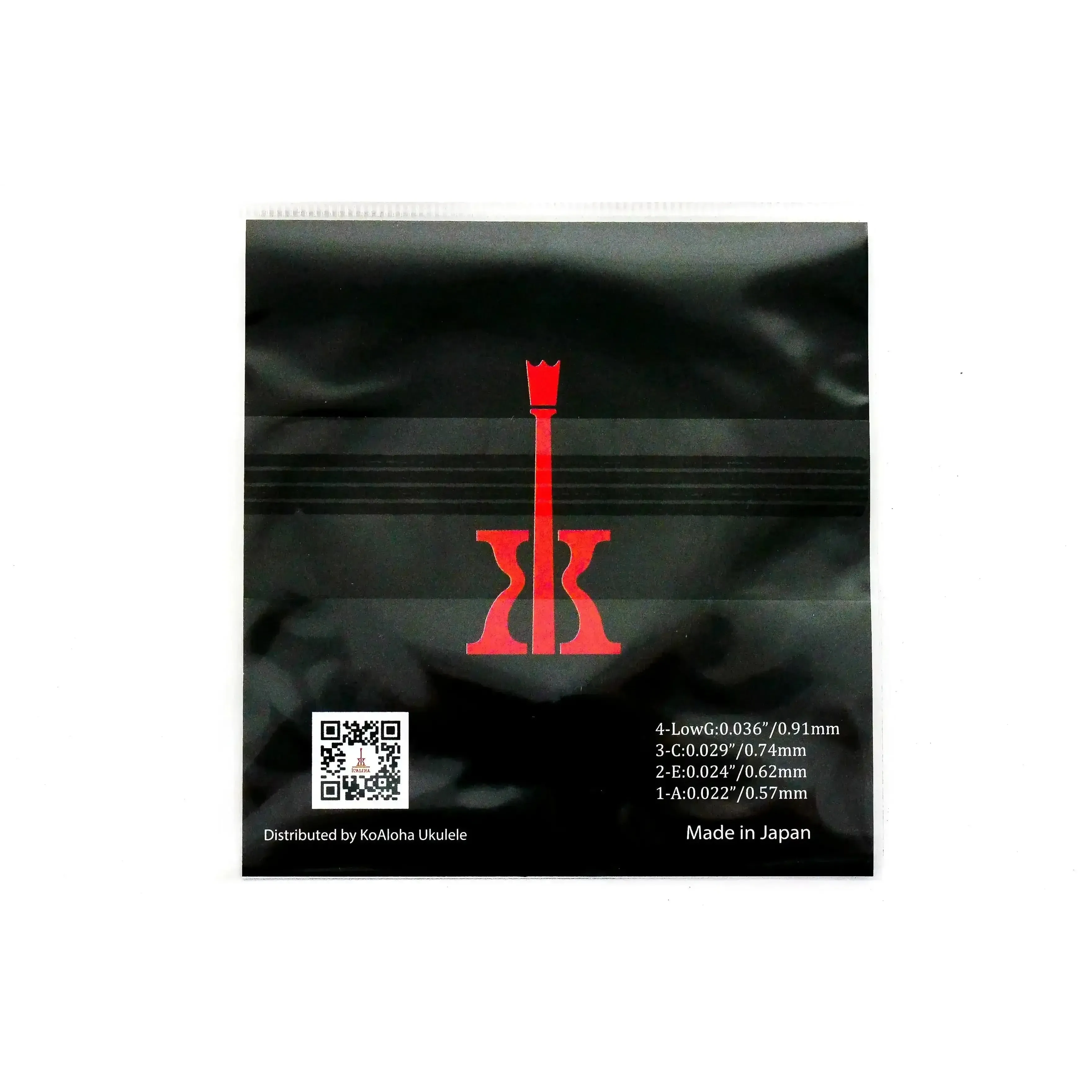 KoAloha Clear Fluorocarbon Tenor Ukulele Strings - Low G - Image 2