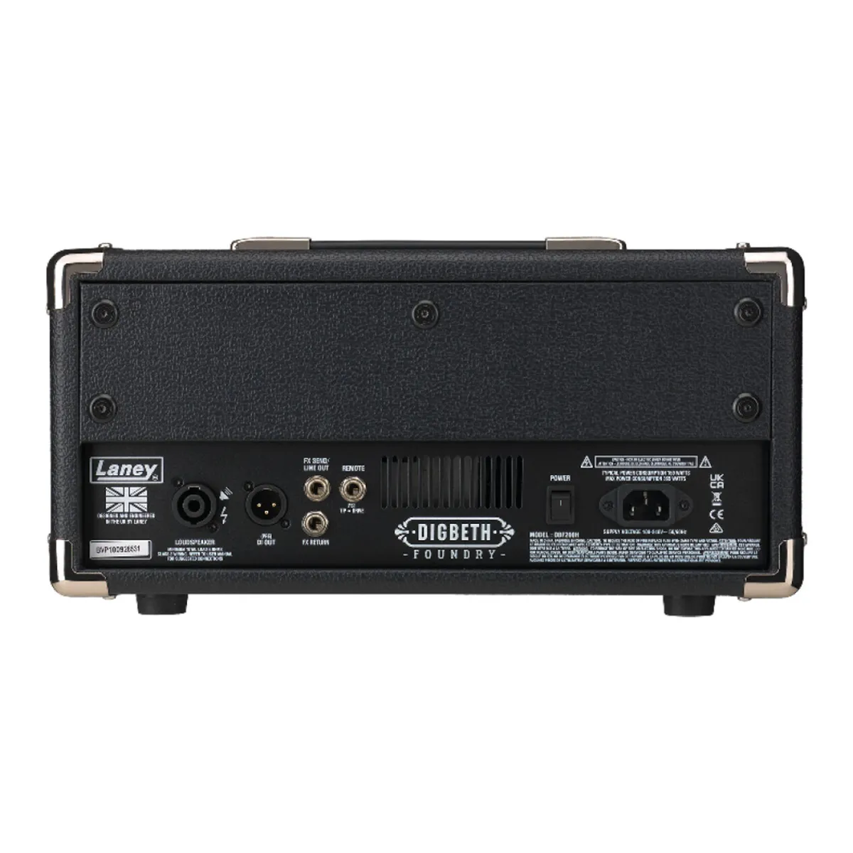 Laney DBF200H Digbeth Series Bass Head Amplifier - 200W RMS - Image 2