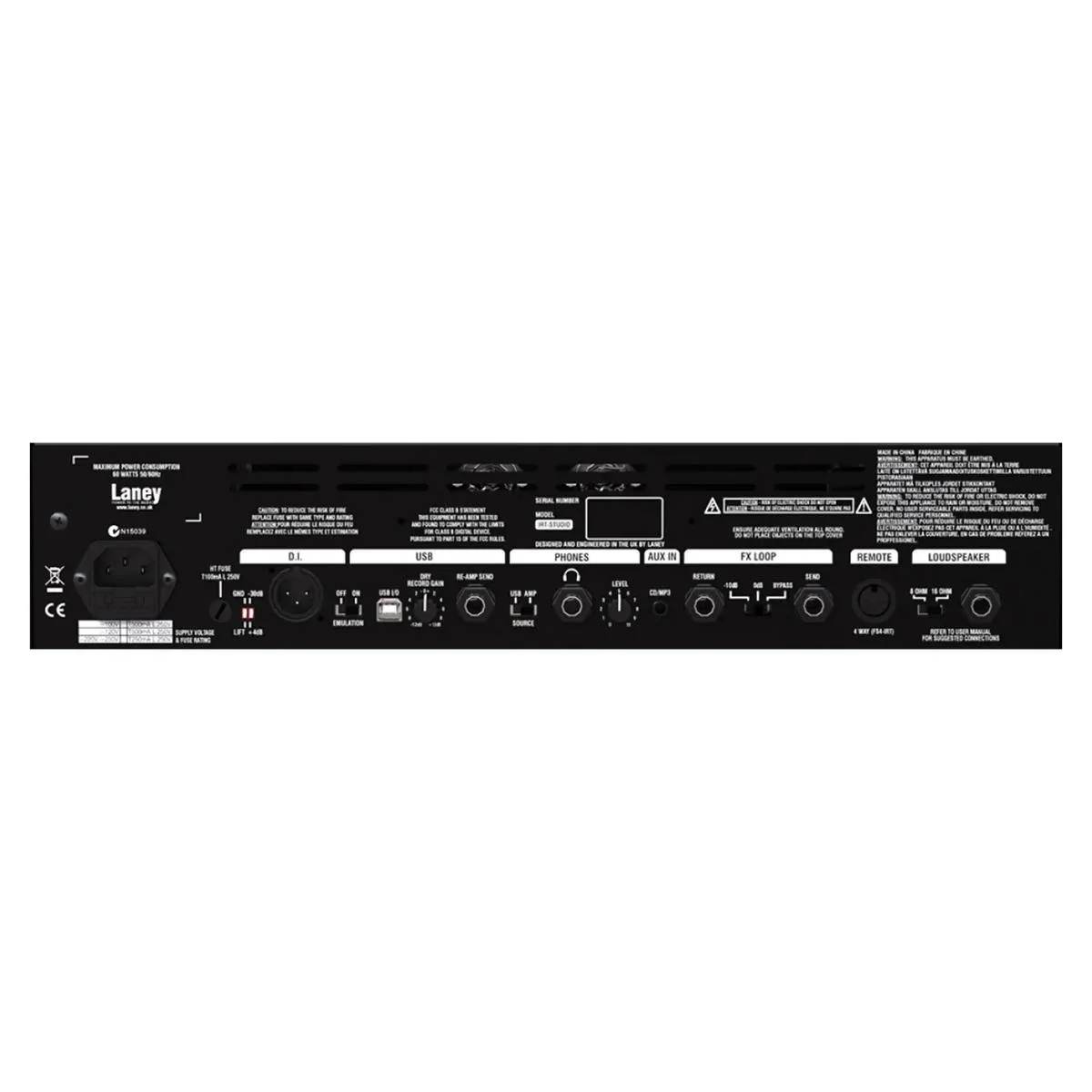 Laney Ironheart IRT-STUDIO 15W All-Tube Guitar Amp Head - Image 2