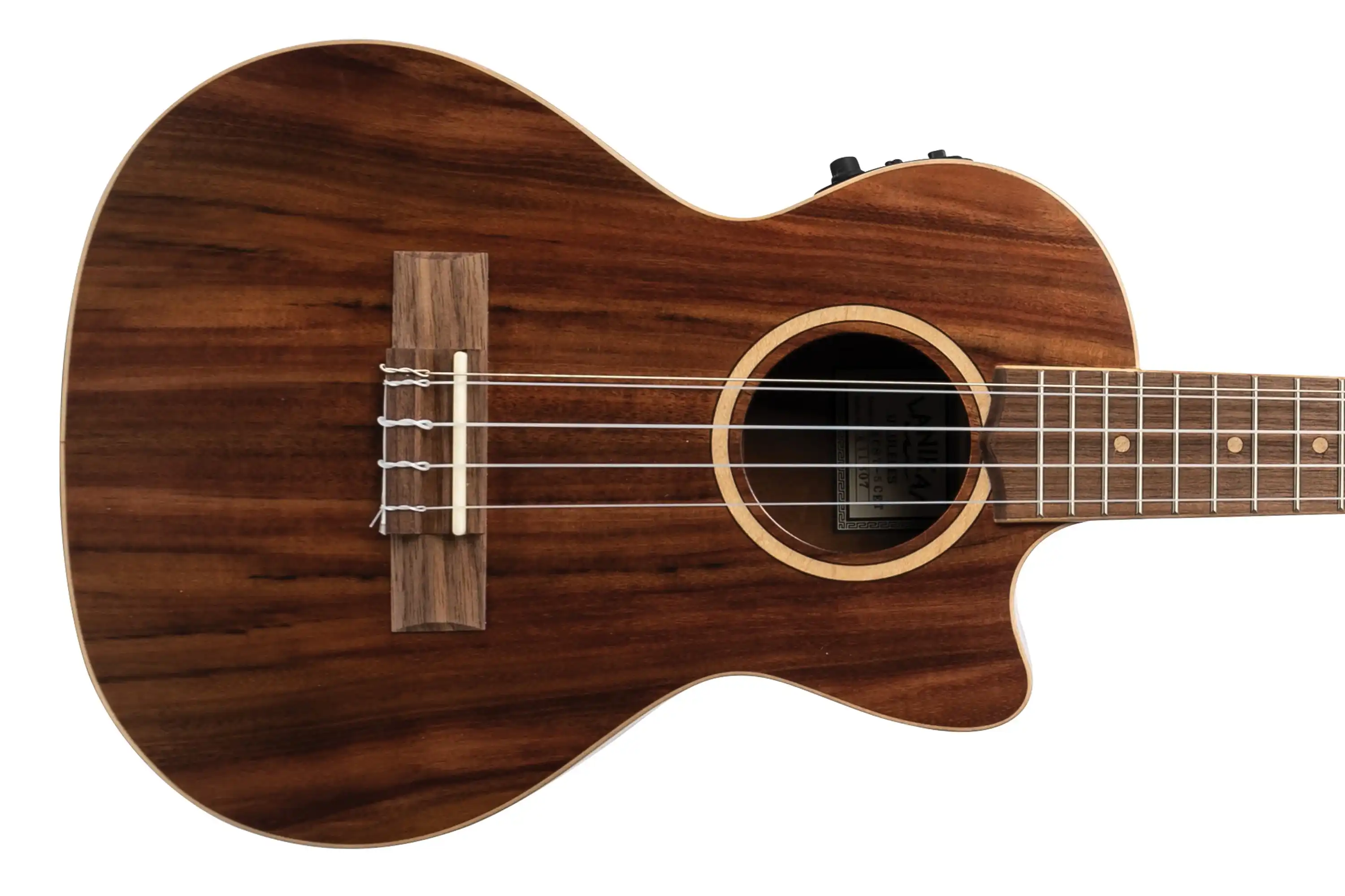 Lanikai ACST-5CET Acacia 5-String Tenor Ukulele with Pickup