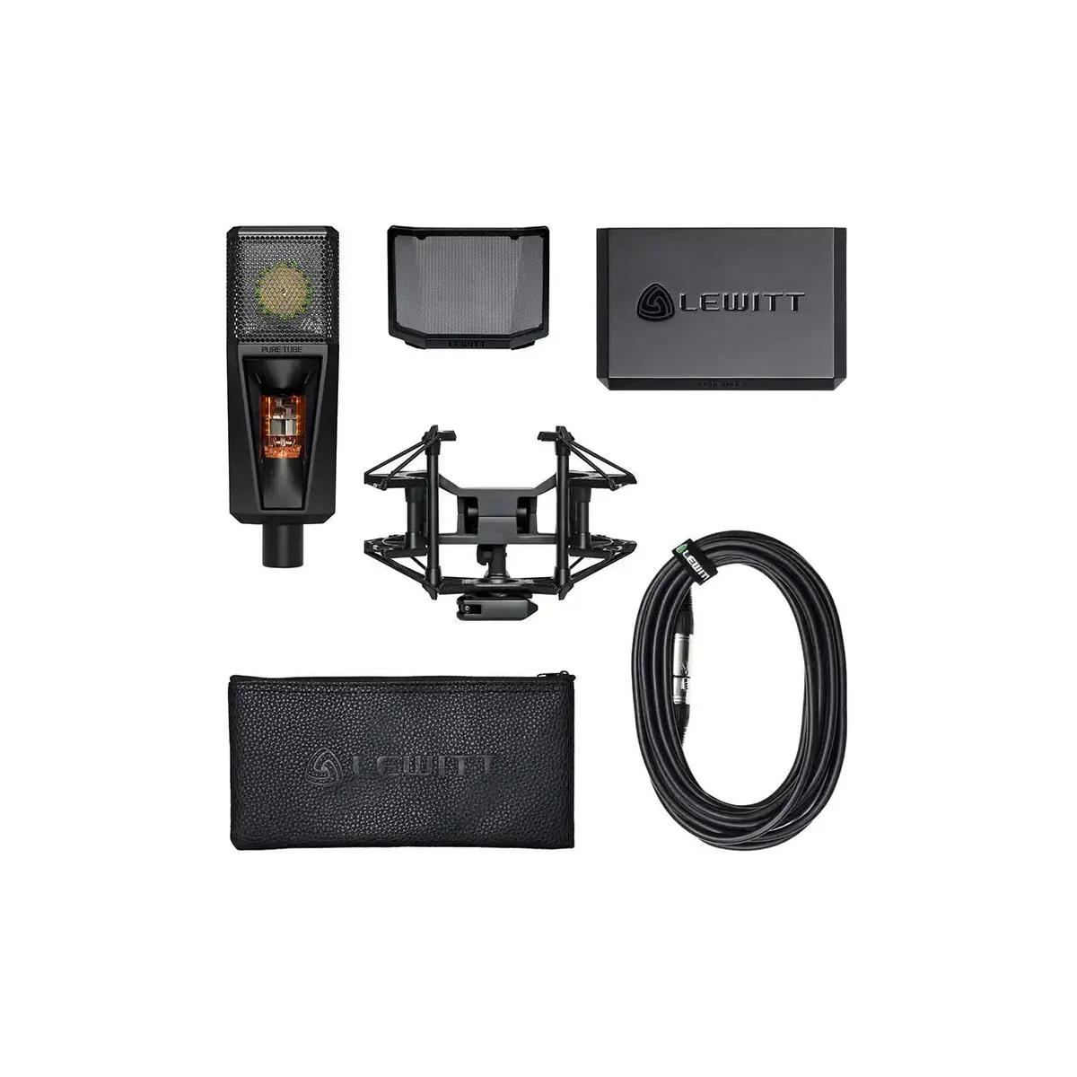 Lewitt Audio PURE-TUBE Premium Condenser Microphone Studio Set - Image 5