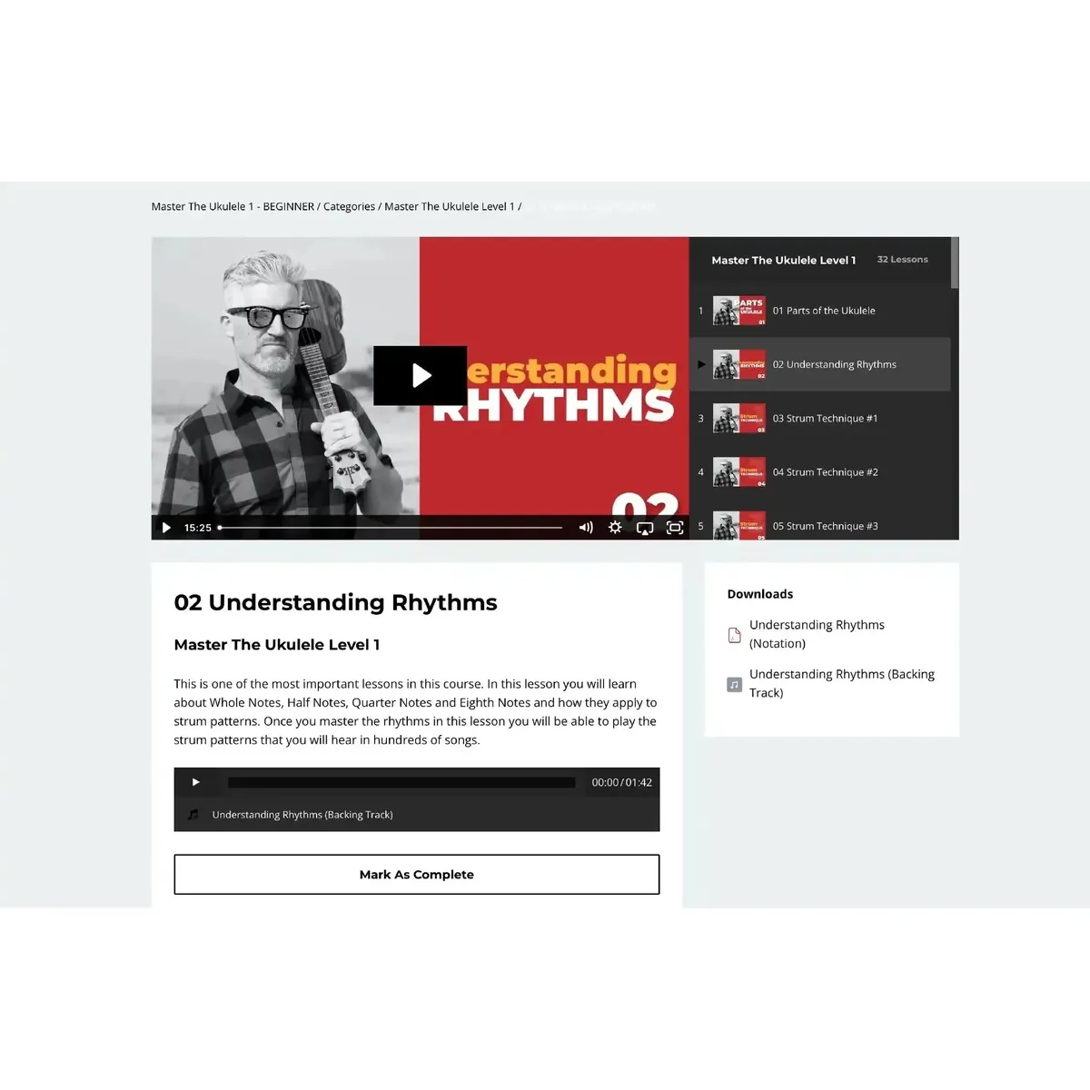 Master the Ukulele 1 Course - Uke Like The Pros - Image 3
