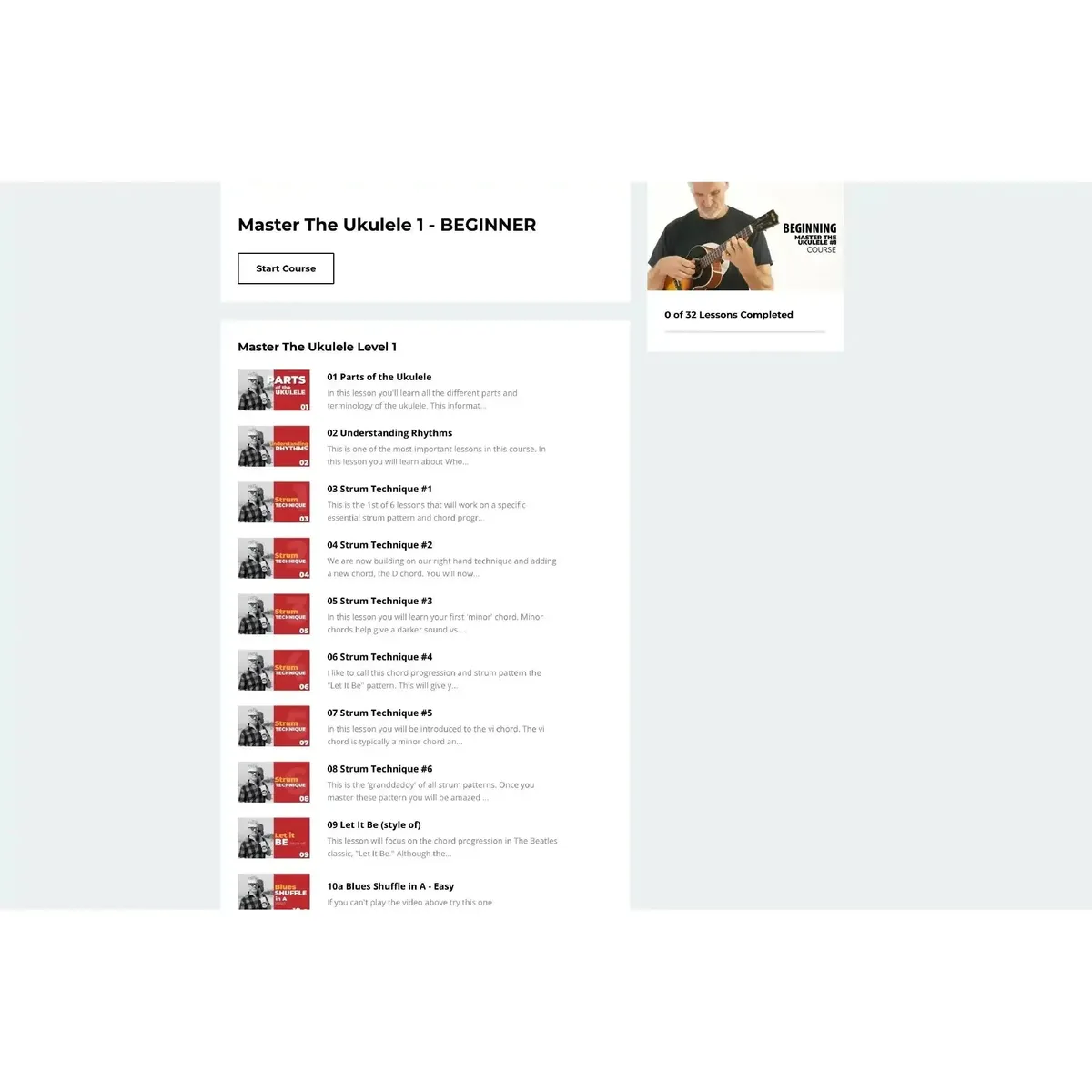 Master the Ukulele 1 Course - Uke Like The Pros - Image 5