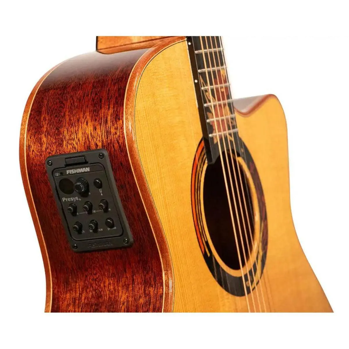 Mérida AUTUMN-EQ Four Seasons Auditorium Acoustic-Electric Guitar - Image 3