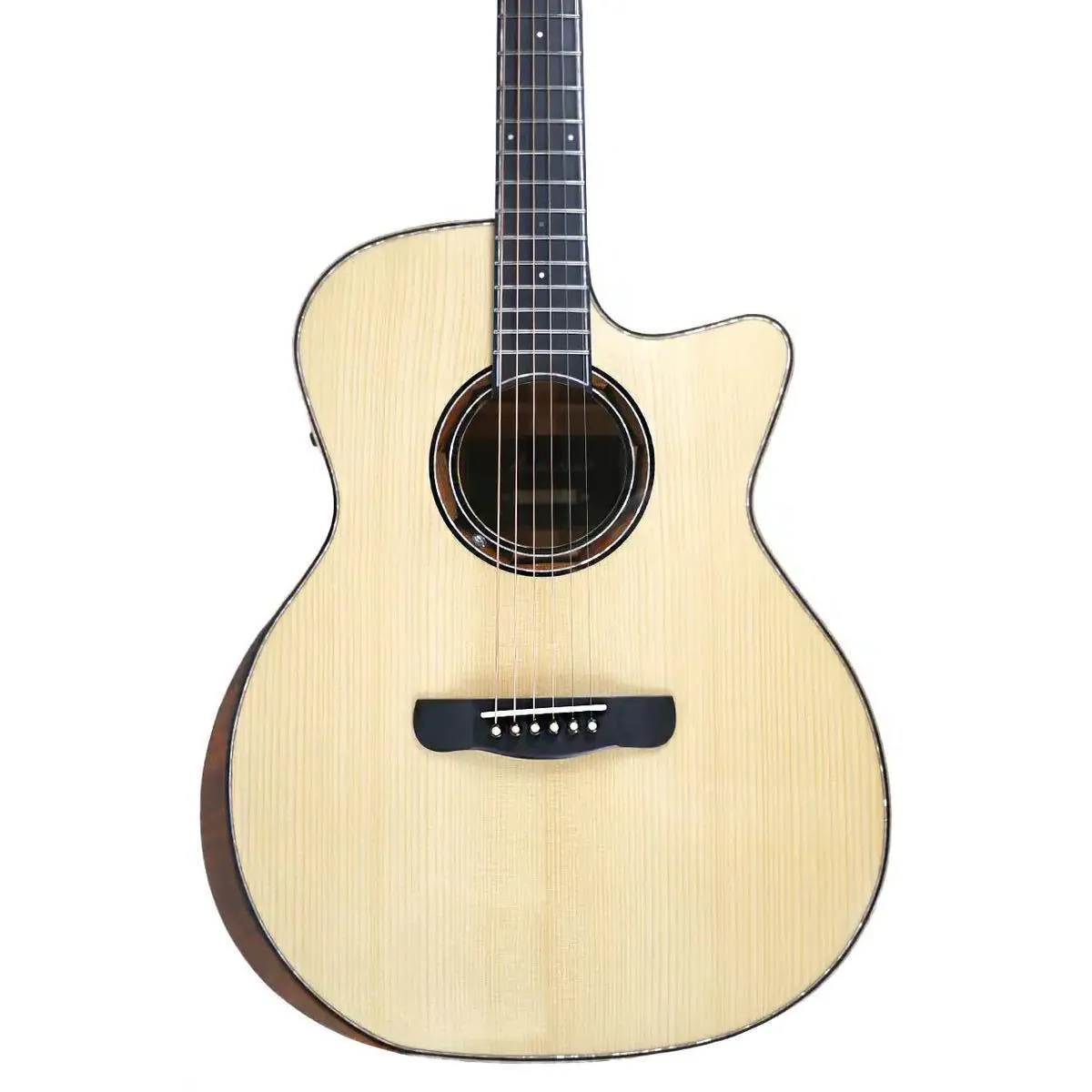 Mérida BLACKHOLE-EQ Beyond Series Grand Auditorium Acoustic-Electric Guitar