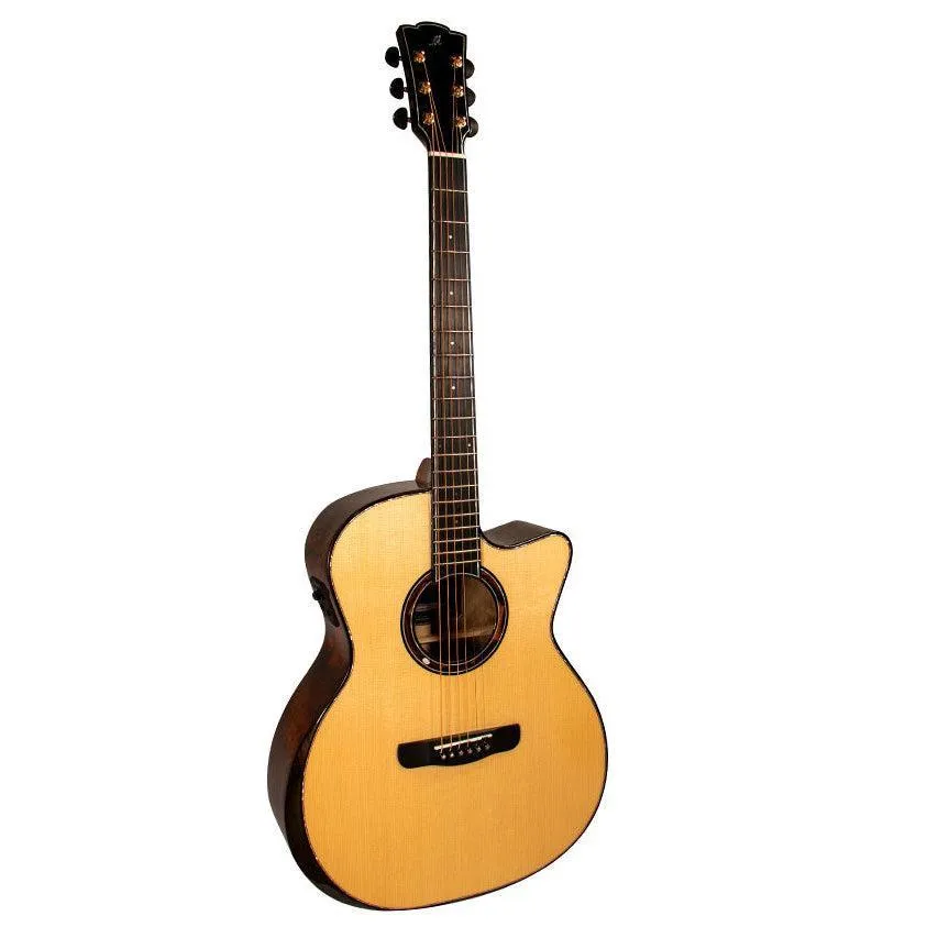 Mérida JAVELIN-EQ Beyond Series Auditorium Acoustic-Electric Guitar - Image 4