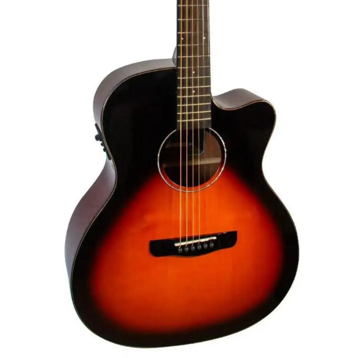 Mérida REDFOX-EQ Imperial Series Auditorium Acoustic-Electric Guitar