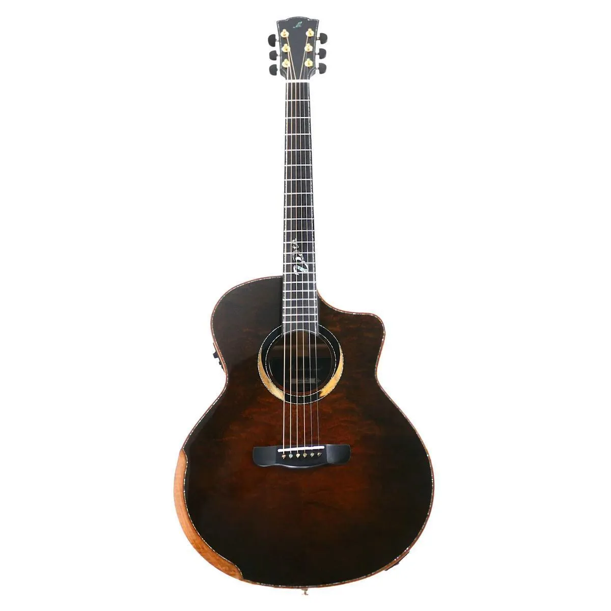 Mérida ROCKER-EQ Grand Concert Acoustic-Electric Guitar - Image 5