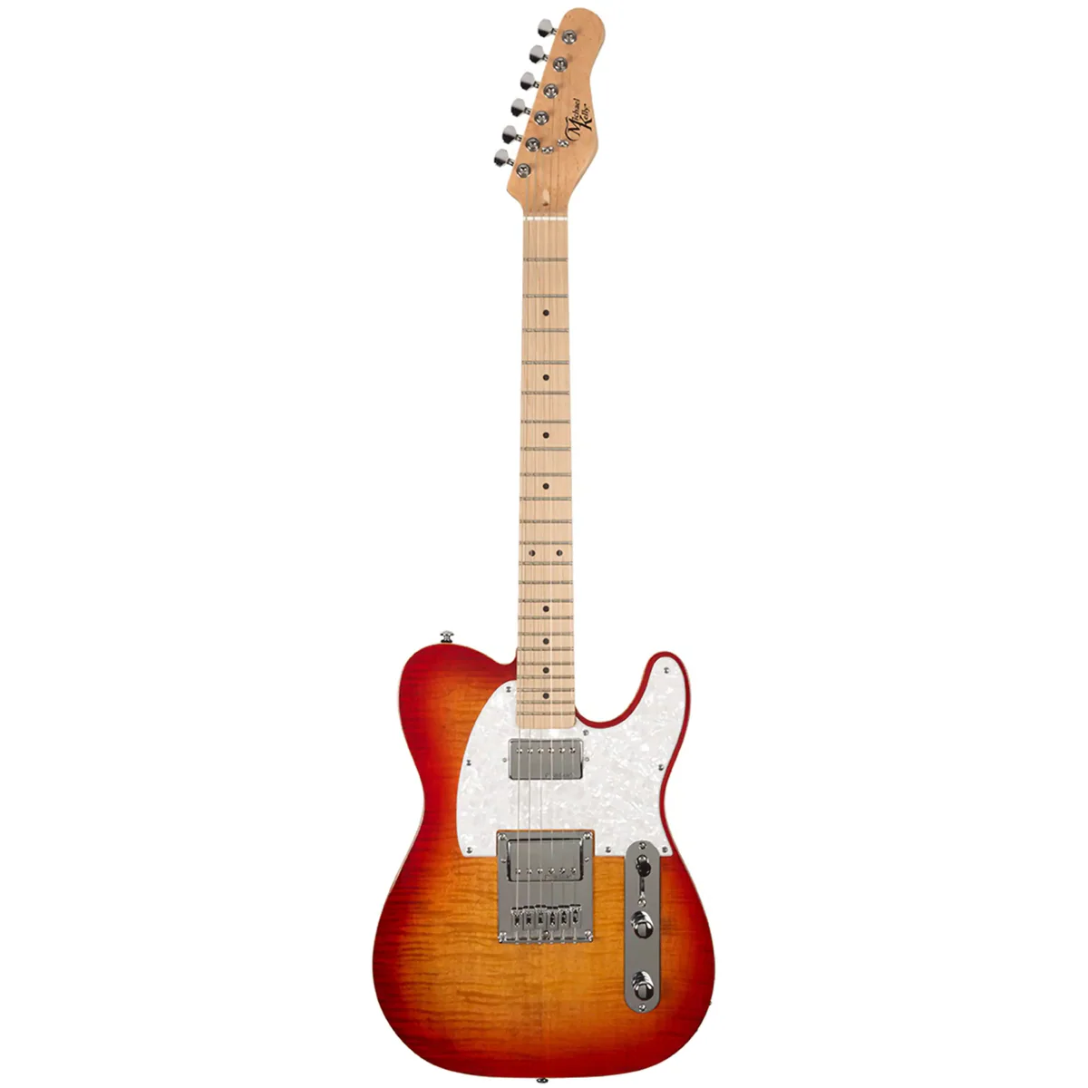 Michael Kelly 53DB Electric Guitar - Cherry Sunburst - Image 2