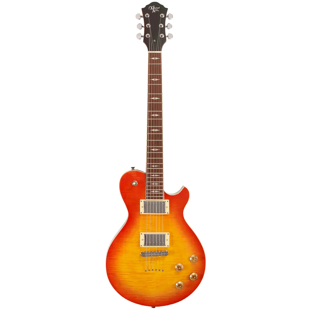 Michael Kelly Patriot Decree Standard Electric Guitar - Cherry Sunburst - Image 2