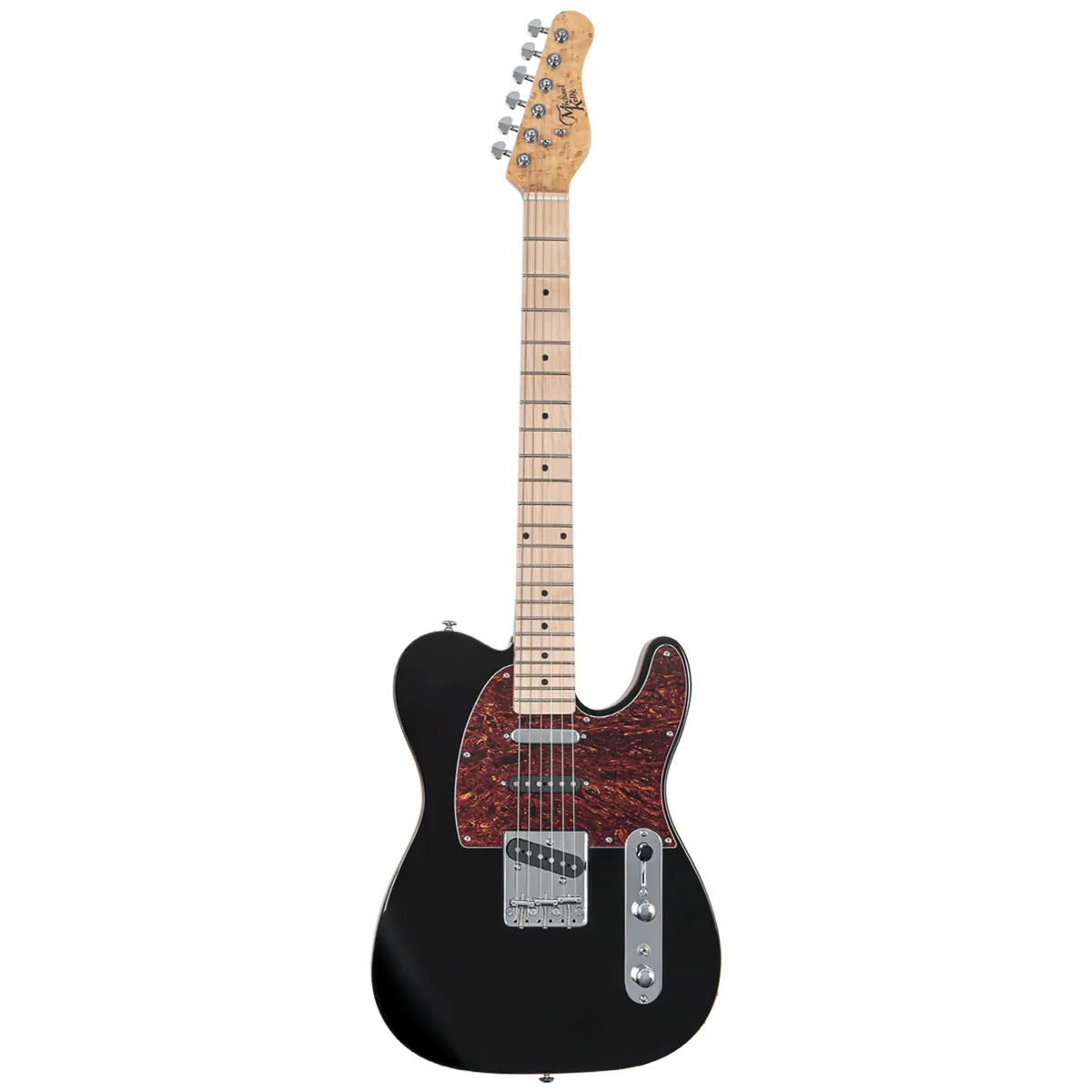 Michael Kelly Triple 50 Electric Guitar - Gloss Black - Image 2