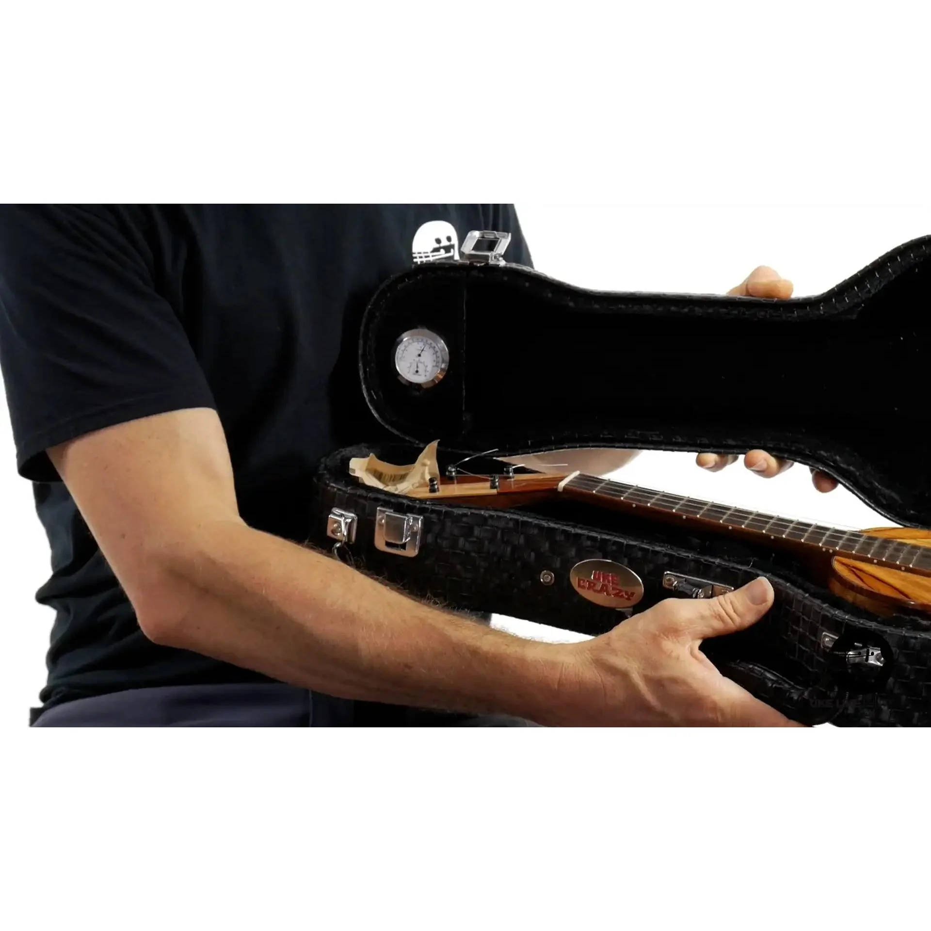Mya-Moe Ukulele #275 Master Grade Chocolate Heart Mango Concert Custom Ukulele - Image 12