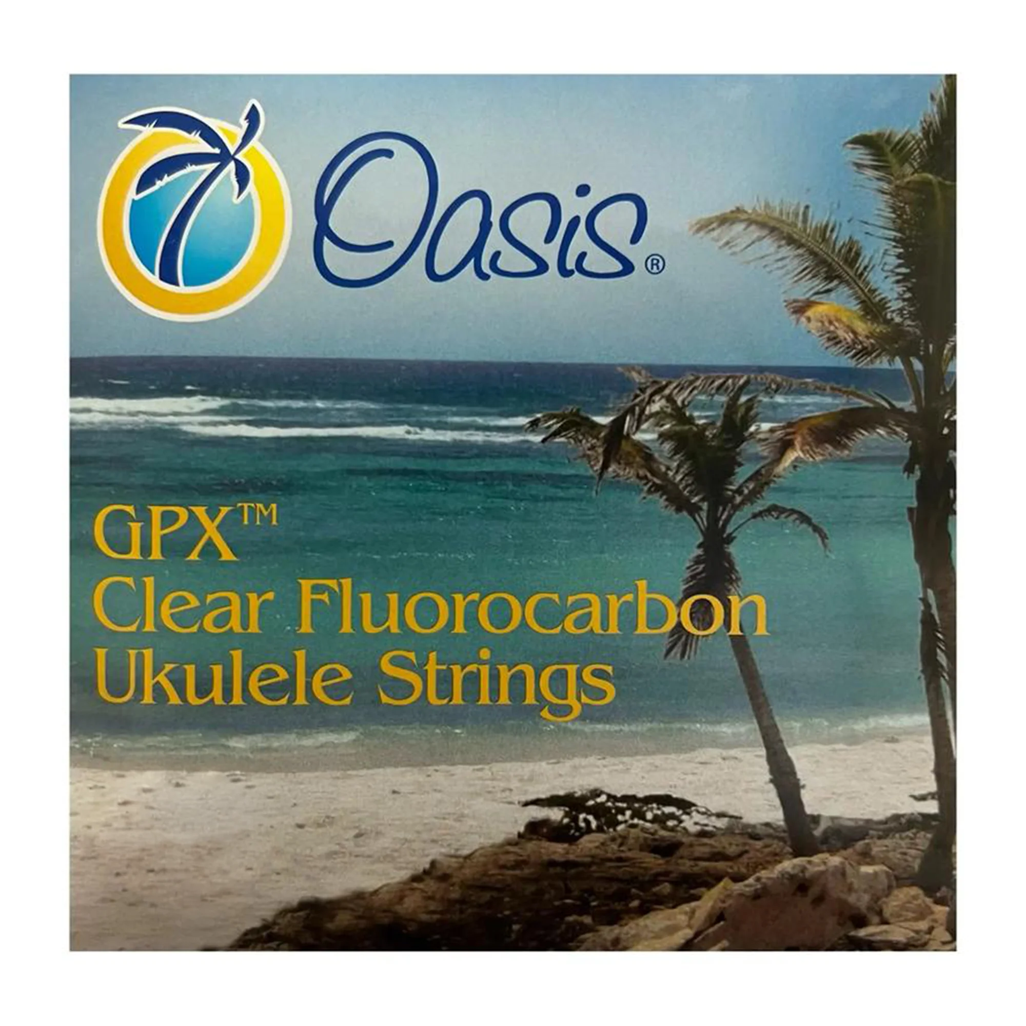 Oasis GPX UKE-8200BL Linear Fluorocarbon Baritone Ukulele Strings - Wound 3rd & 4th Strings