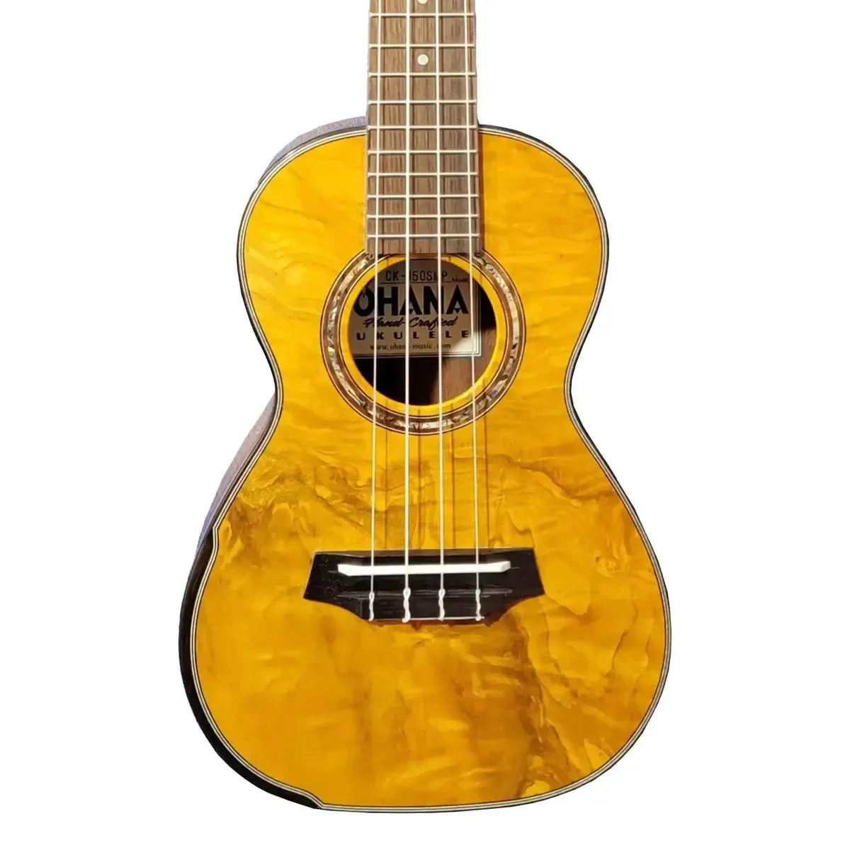 Ohana CK-150SMP Figured Spalted Maple Concert Ukulele
