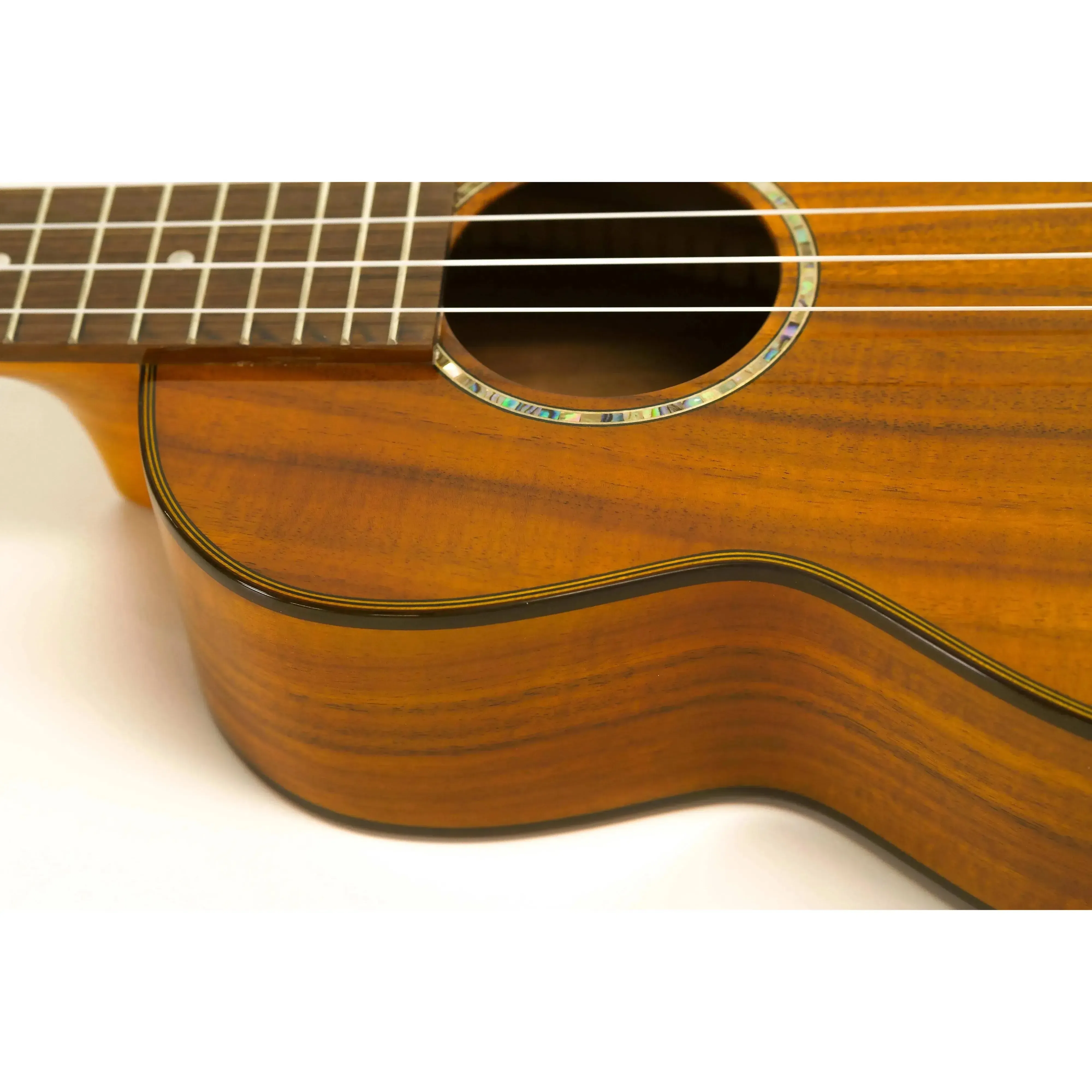 Ohana CK-270G Solid Acacia Concert Ukulele - Image 3