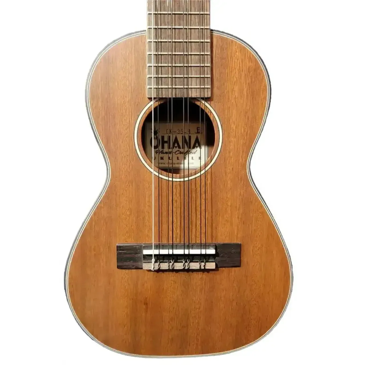 Ohana CK-35-8 Solid Mahogany 8-String Concert Ukulele