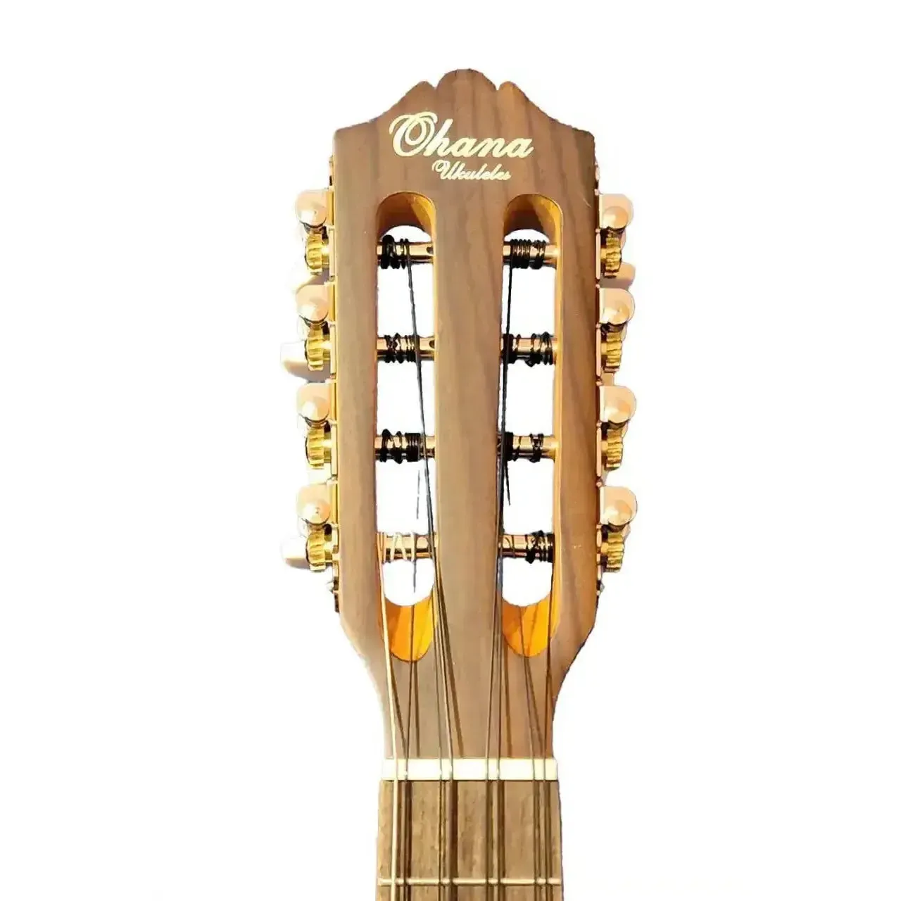 Ohana CK-35-8 Solid Mahogany 8-String Concert Ukulele - Image 4