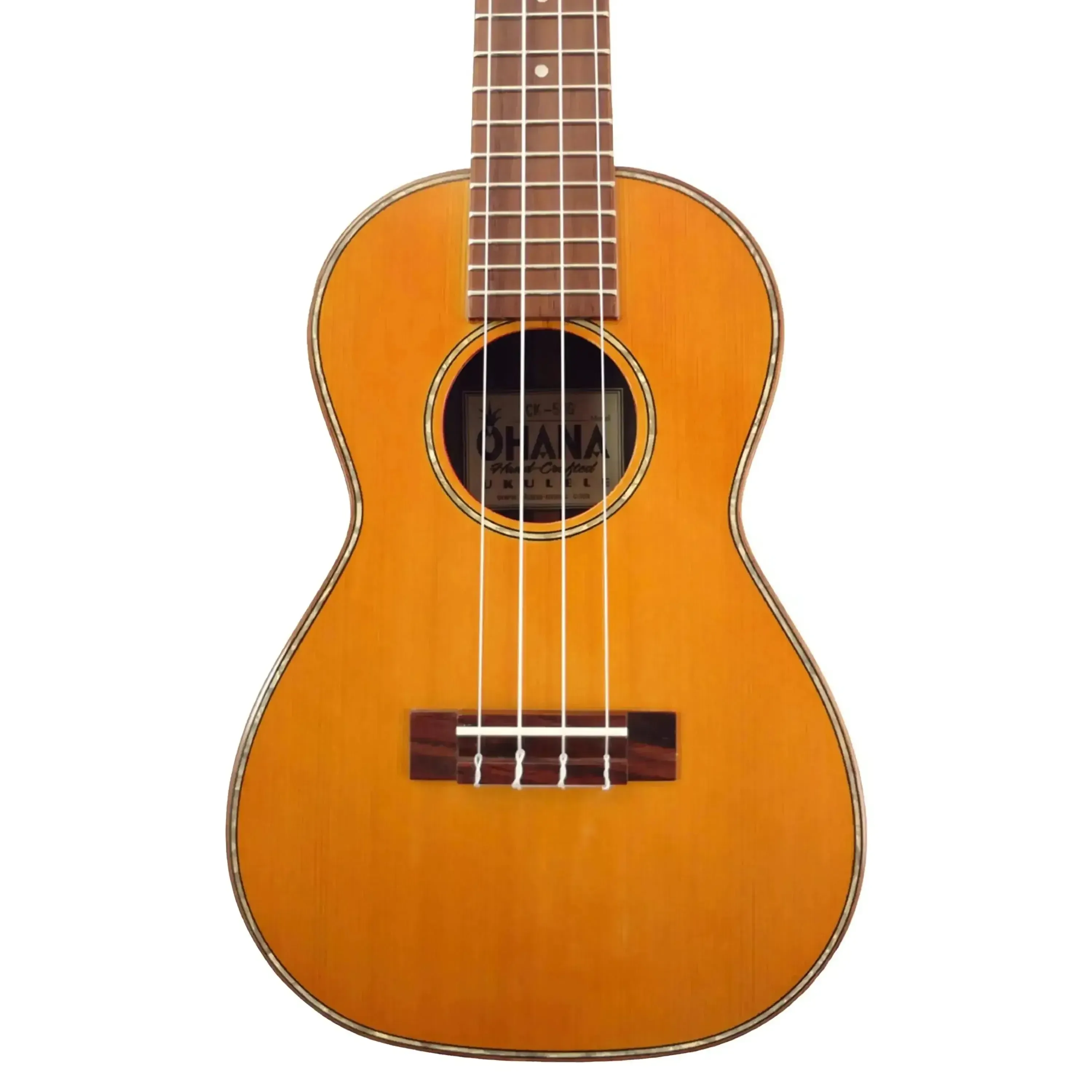 Ohana CK-50G Cedar Top & Rosewood Concert Ukulele