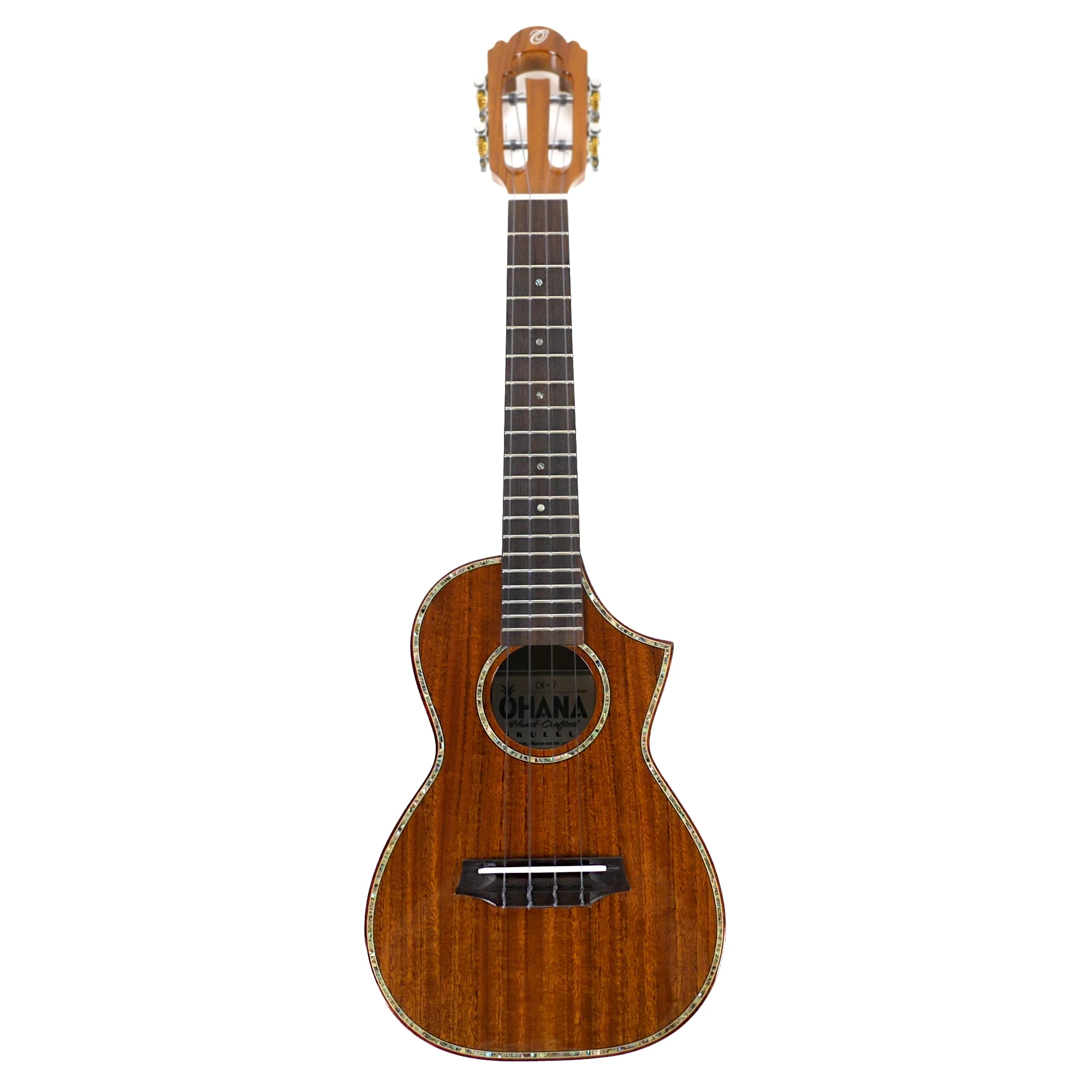 Ohana CK-7 Limited Edition Solid Acacia Concert Ukulele - Image 4