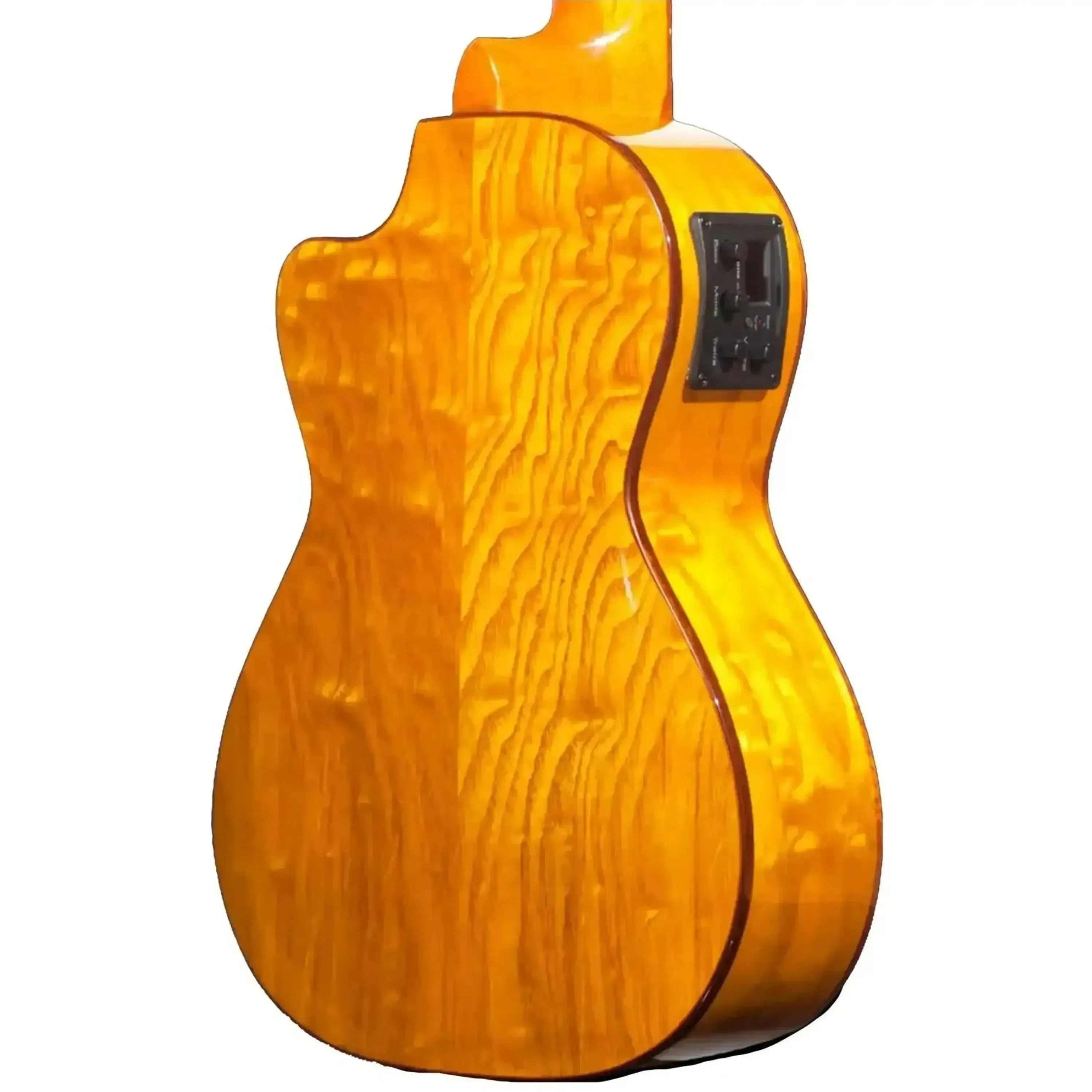 Ohana CK-70WGCE Solid Spruce Top Concert Ukulele w/ Pickup - Image 2