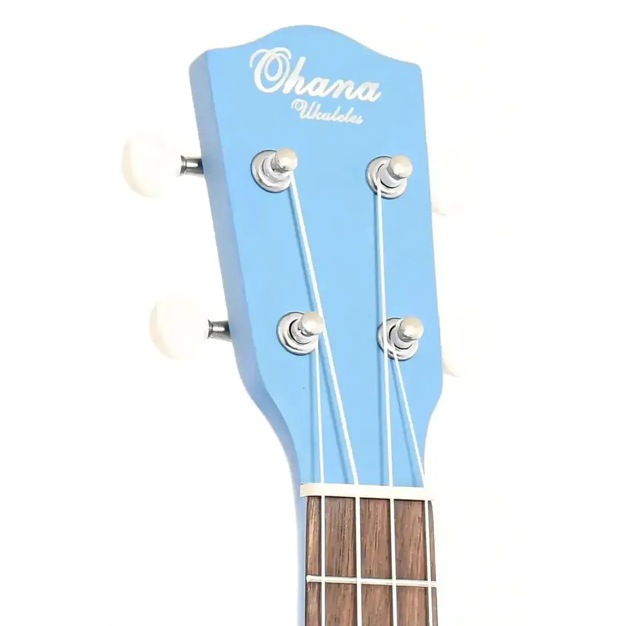 Ohana SK-10-BL Blue Mahogany Soprano Ukulele - Image 3