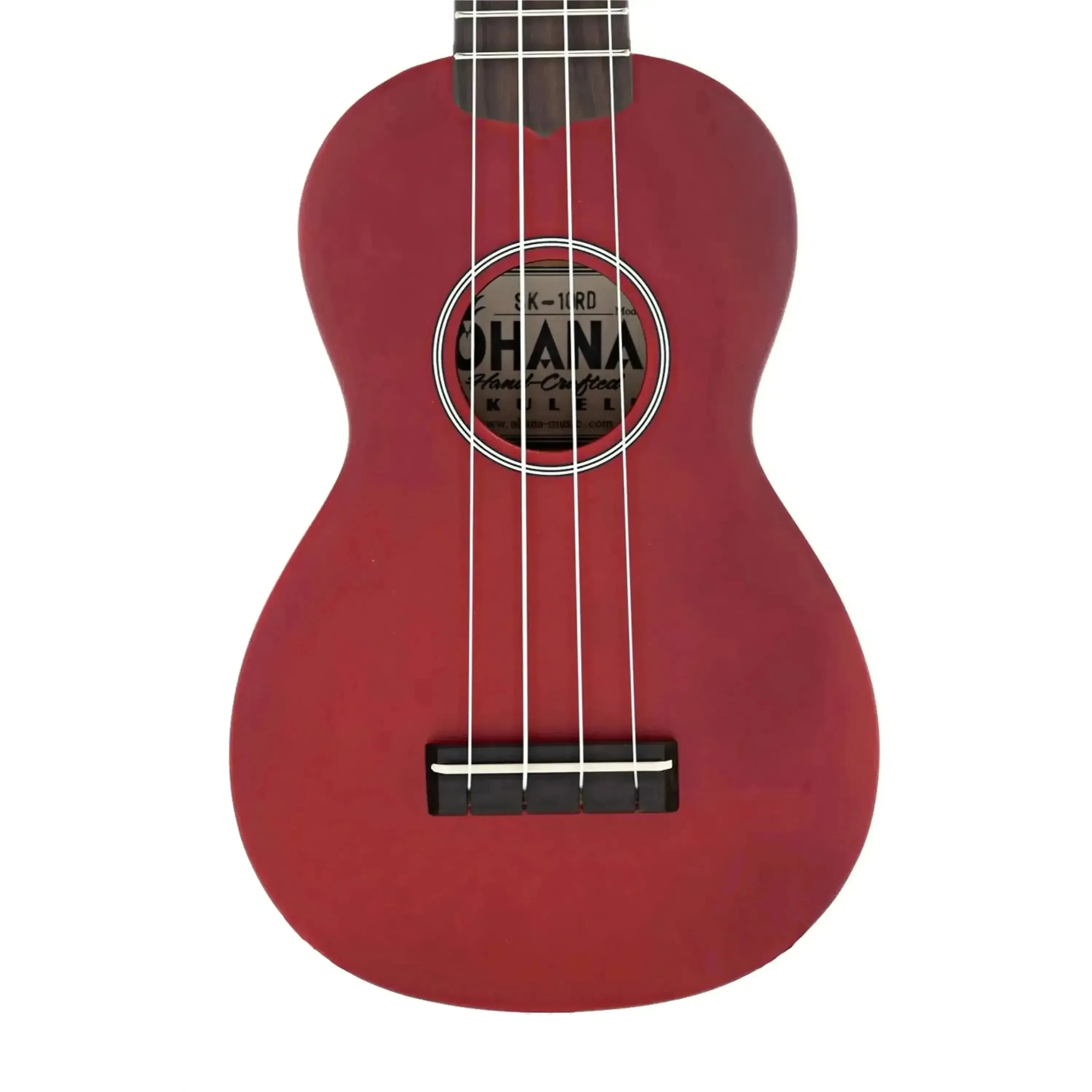 Ohana SK-10-RD Cherry Red Mahogany Soprano Ukulele
