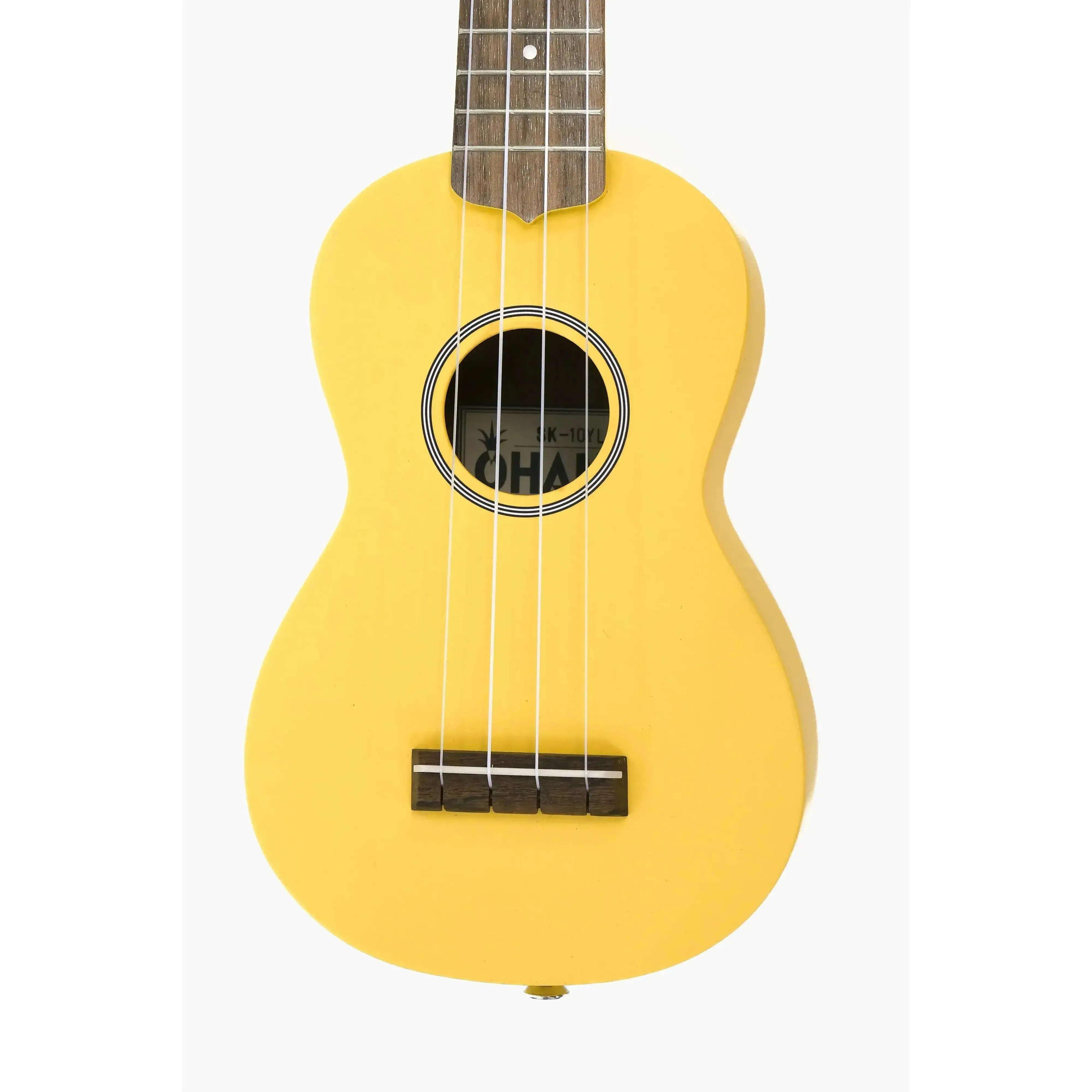 Ohana SK-10-YL Yellow Mahogany Soprano Ukulele
