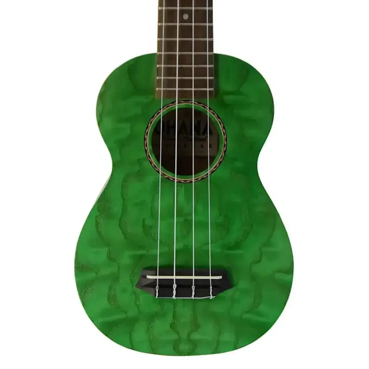 Ohana SK-15W-GN Green Willow Soprano Ukulele