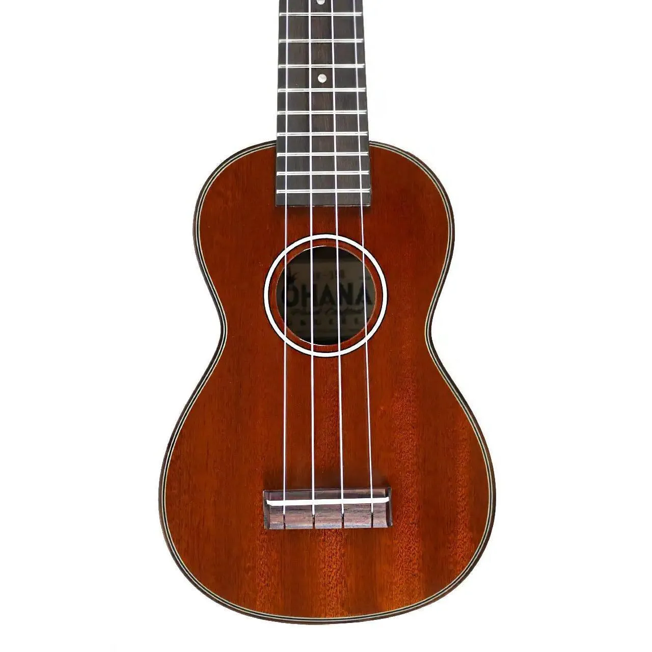 Ohana SK-35G Gloss Solid Mahogany Soprano Ukulele