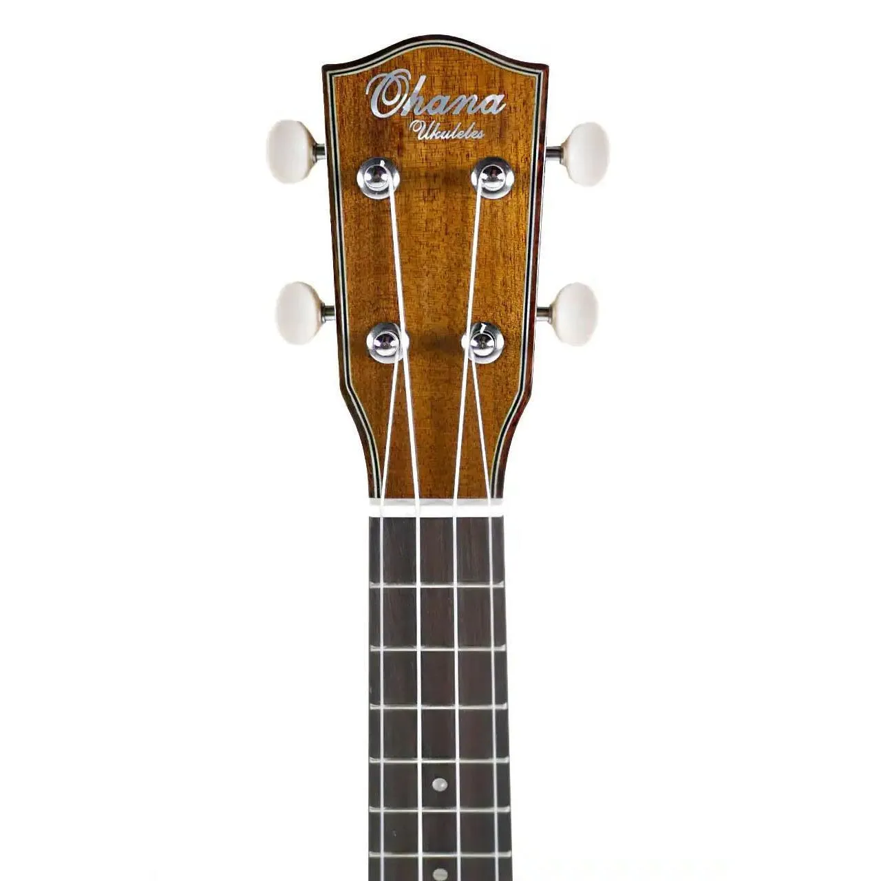 Ohana SK-35G Gloss Solid Mahogany Soprano Ukulele - Image 5