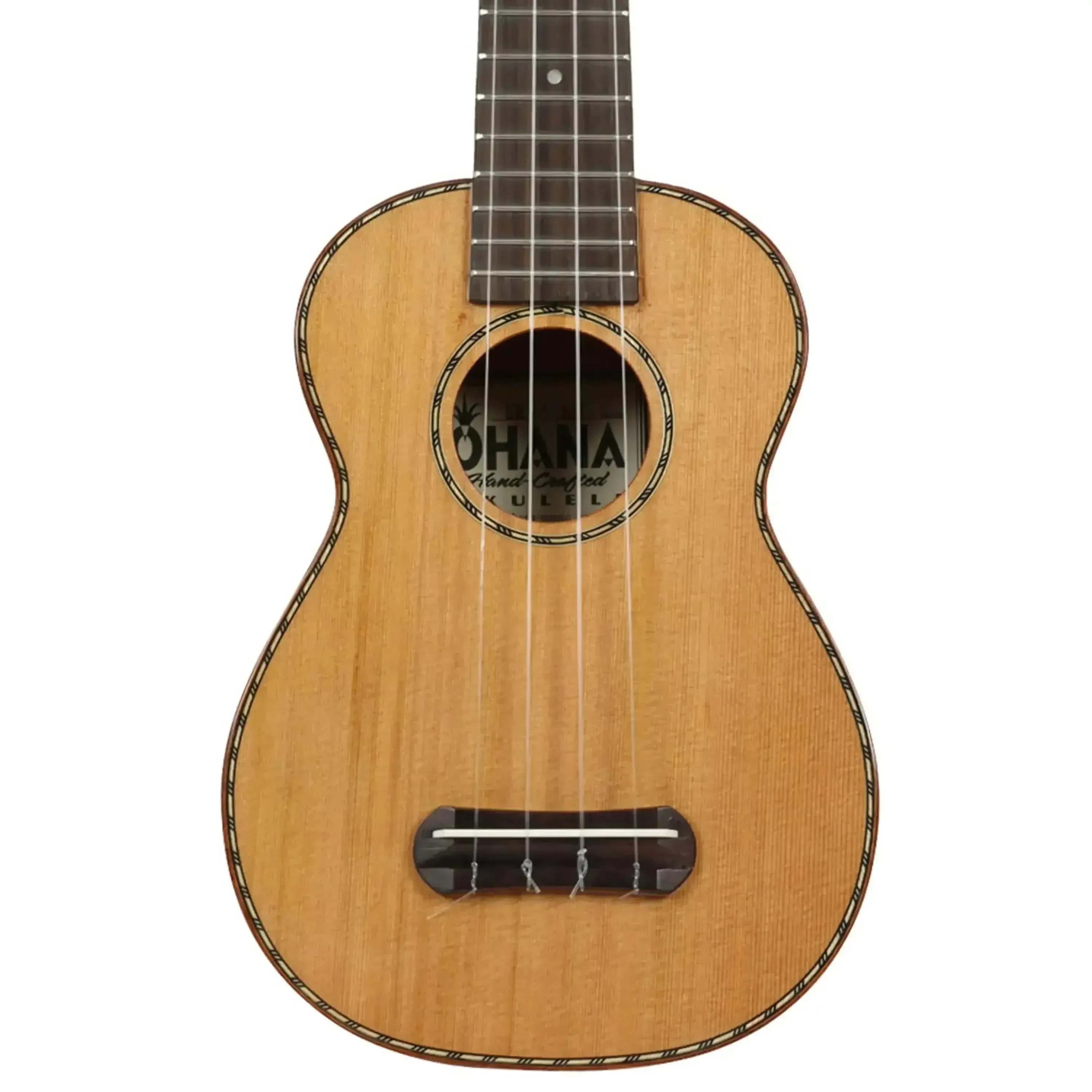 Ohana SK-50WG Solid Cedar Top Soprano Ukulele