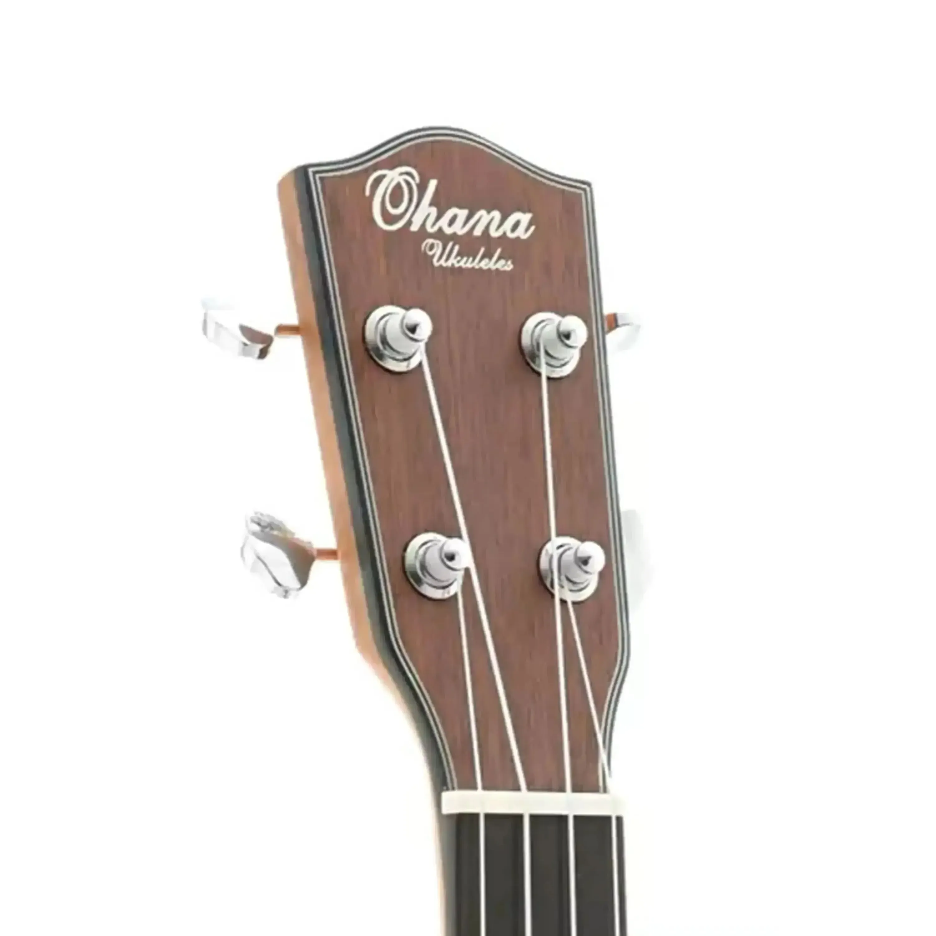 Ohana TK-14E Mahogany Tenor Ukulele w/ Pickup - Image 4