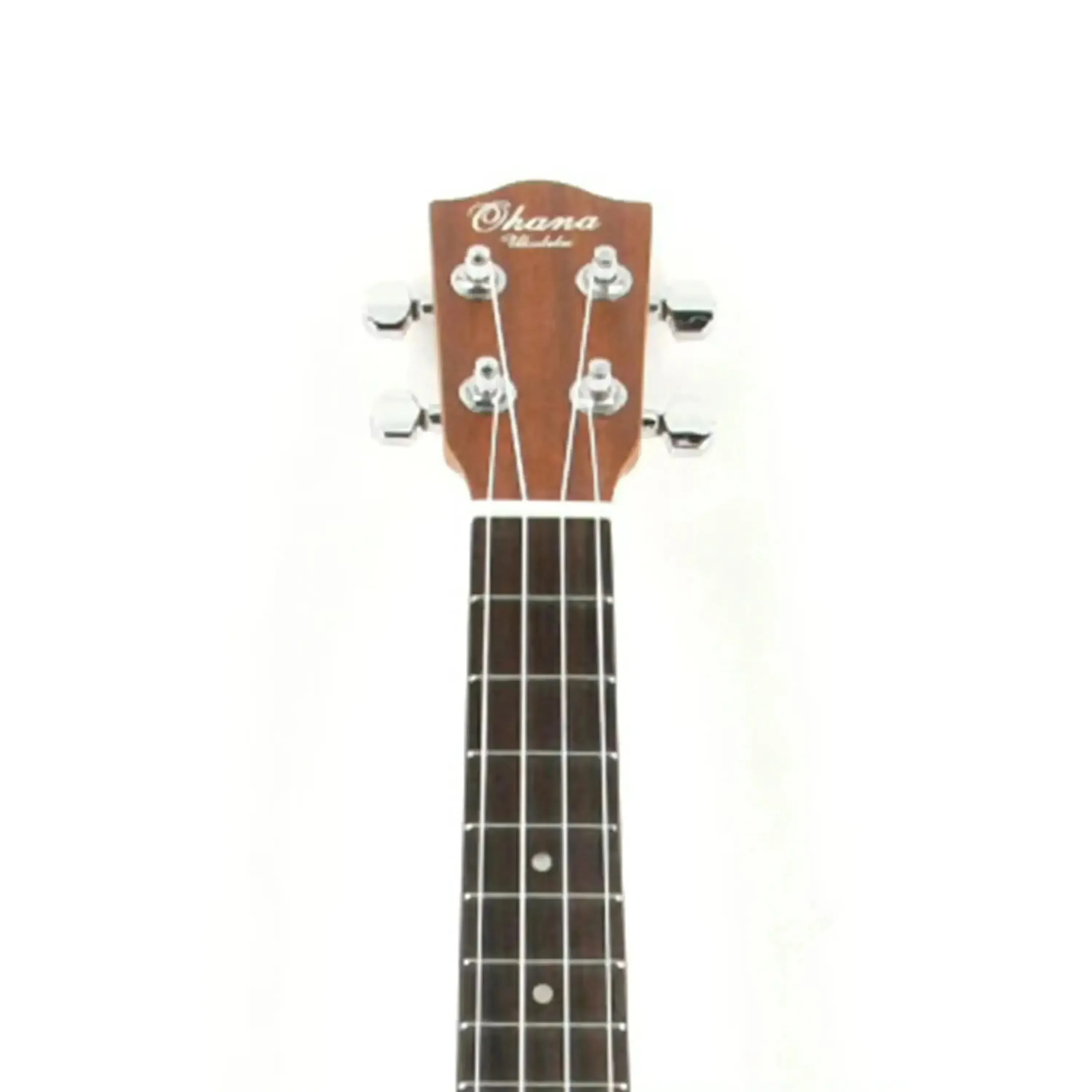 Ohana TK-20CE Solid Mahogany Top Tenor Ukulele w/ Pickup - Image 4