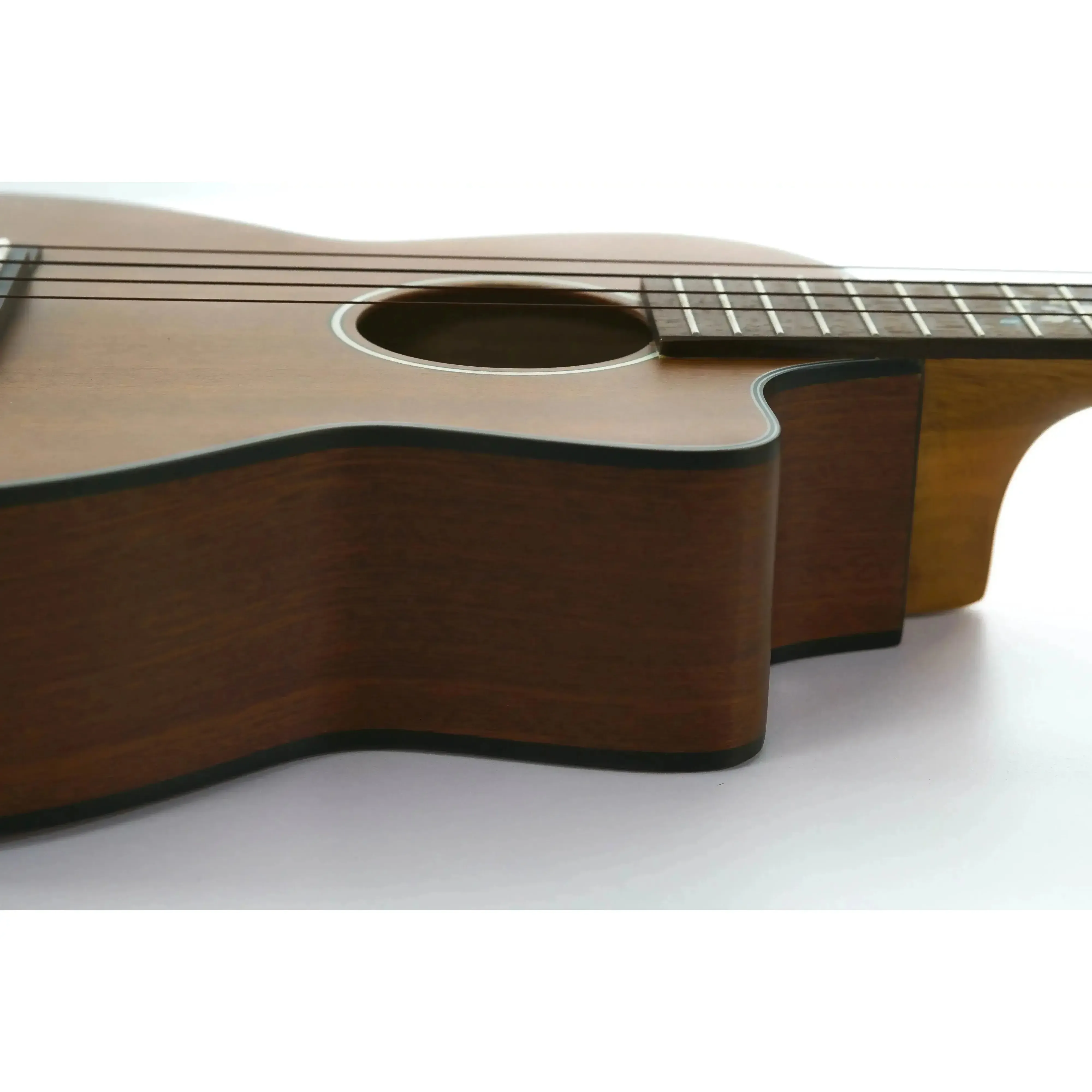 Ohana TK-25CE-CL Cynthia Lin Solid Mahogany Top Tenor Ukulele - Image 3