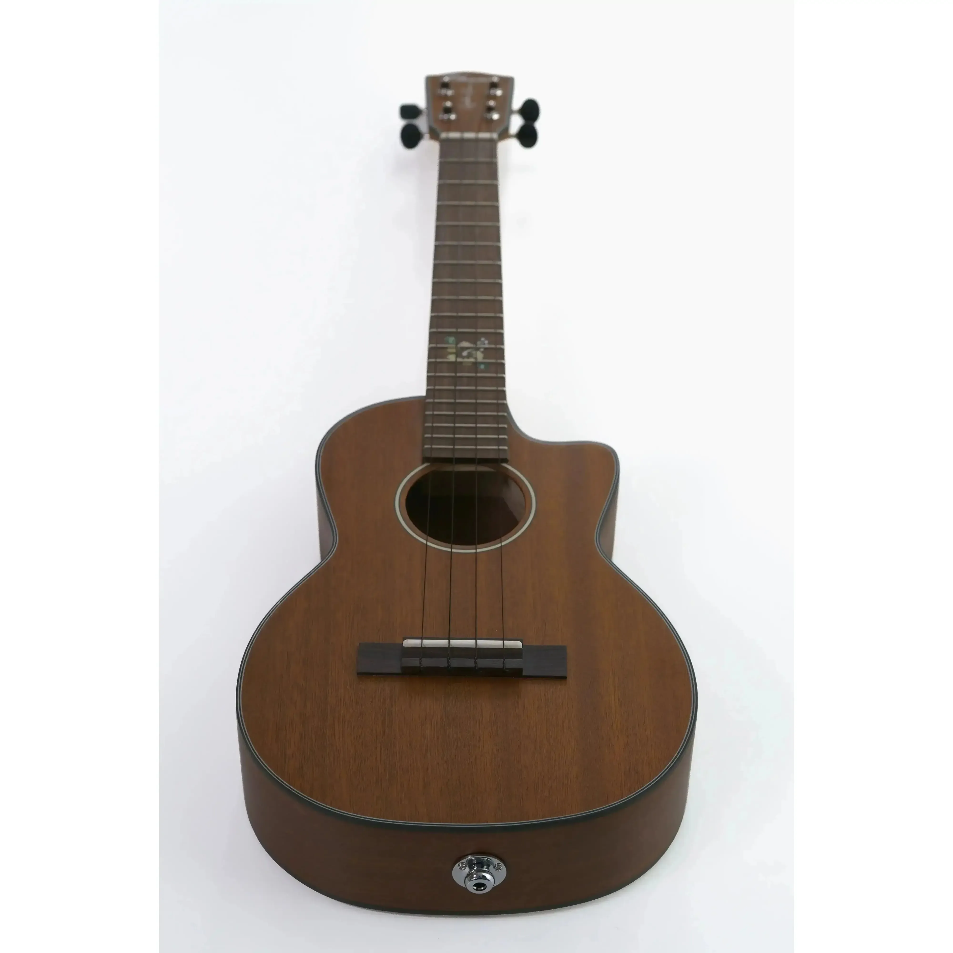 Ohana TK-25CE-CL Cynthia Lin Solid Mahogany Top Tenor Ukulele - Image 4