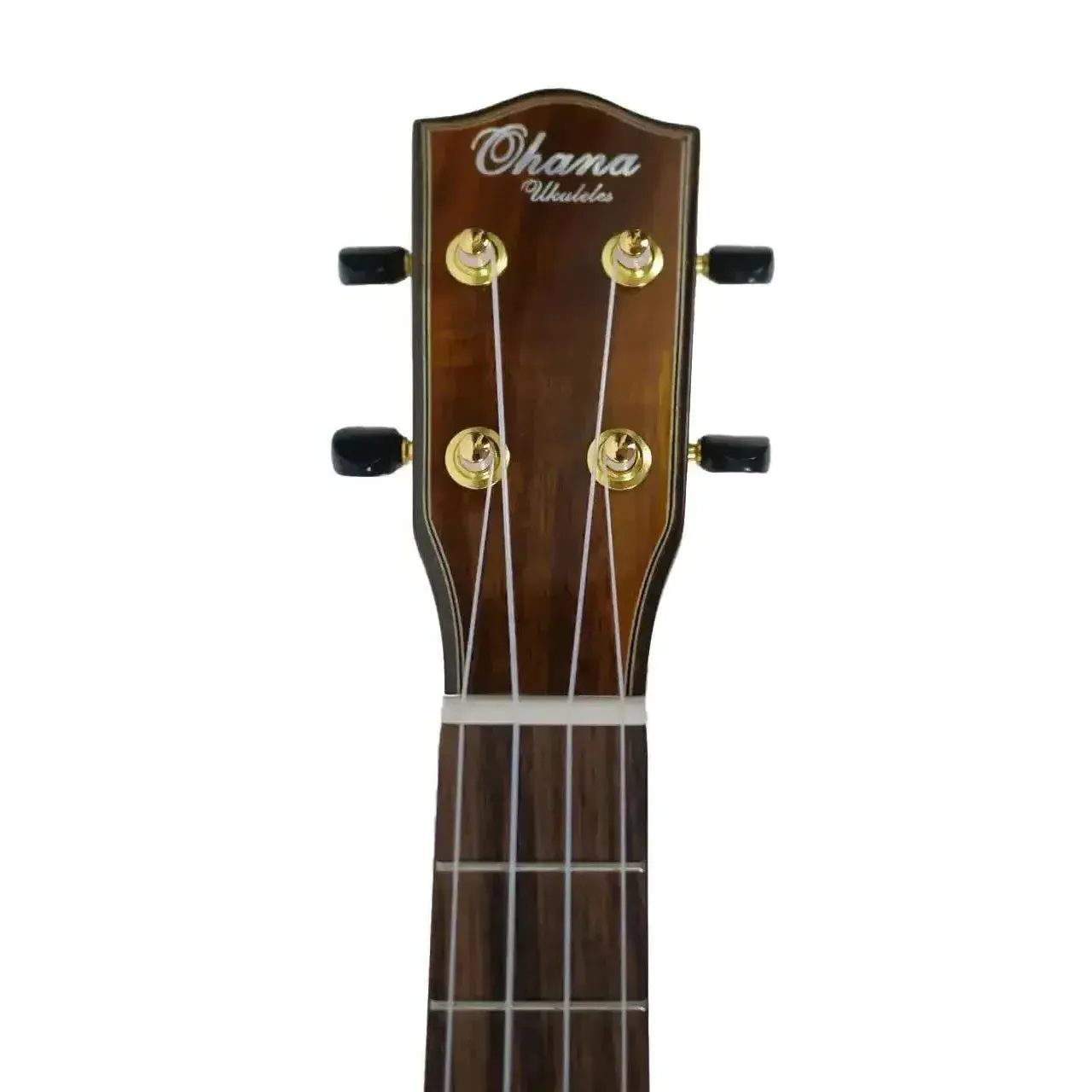Ohana TK-270GCE Solid Acacia Tenor Ukulele w/ Pickup - Image 5