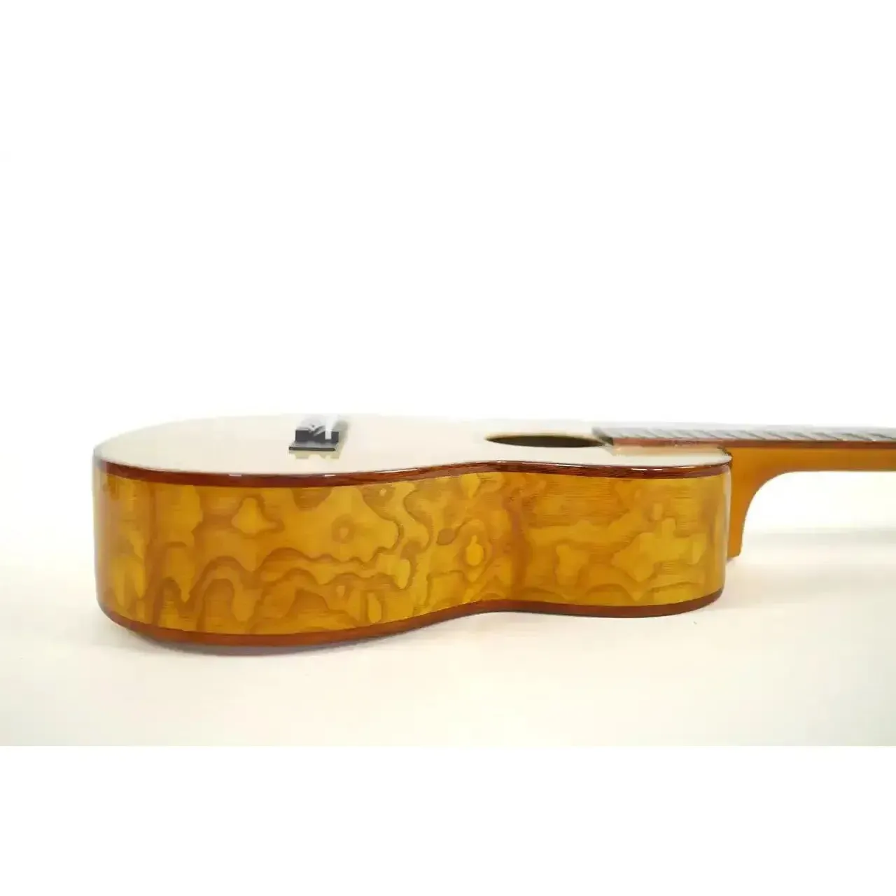 Ohana TK-70WG Solid Spruce Top & Willow Tenor Ukulele - Image 3