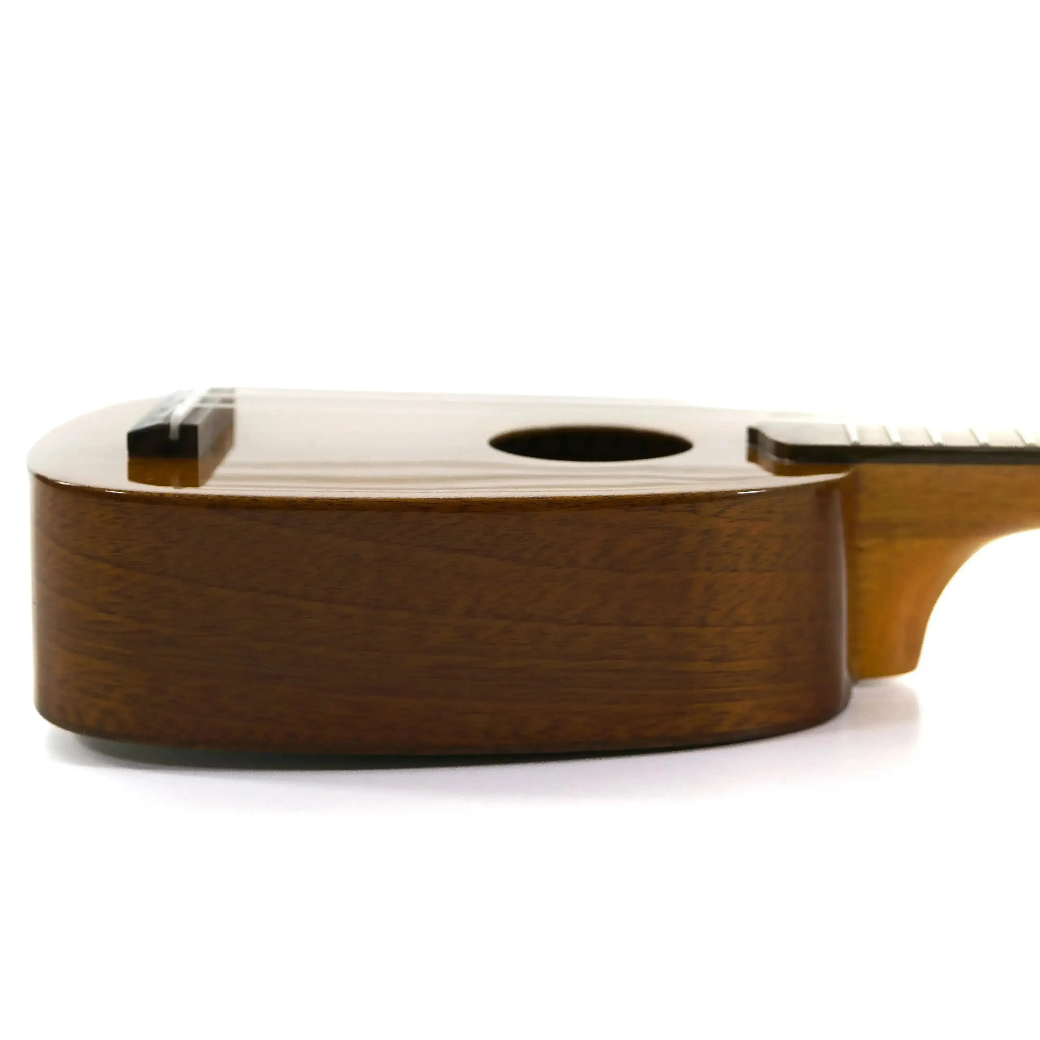 Ohana TTPK-25G Solid Mahogany Pineapple Sopranissimo Ukulele - Image 3