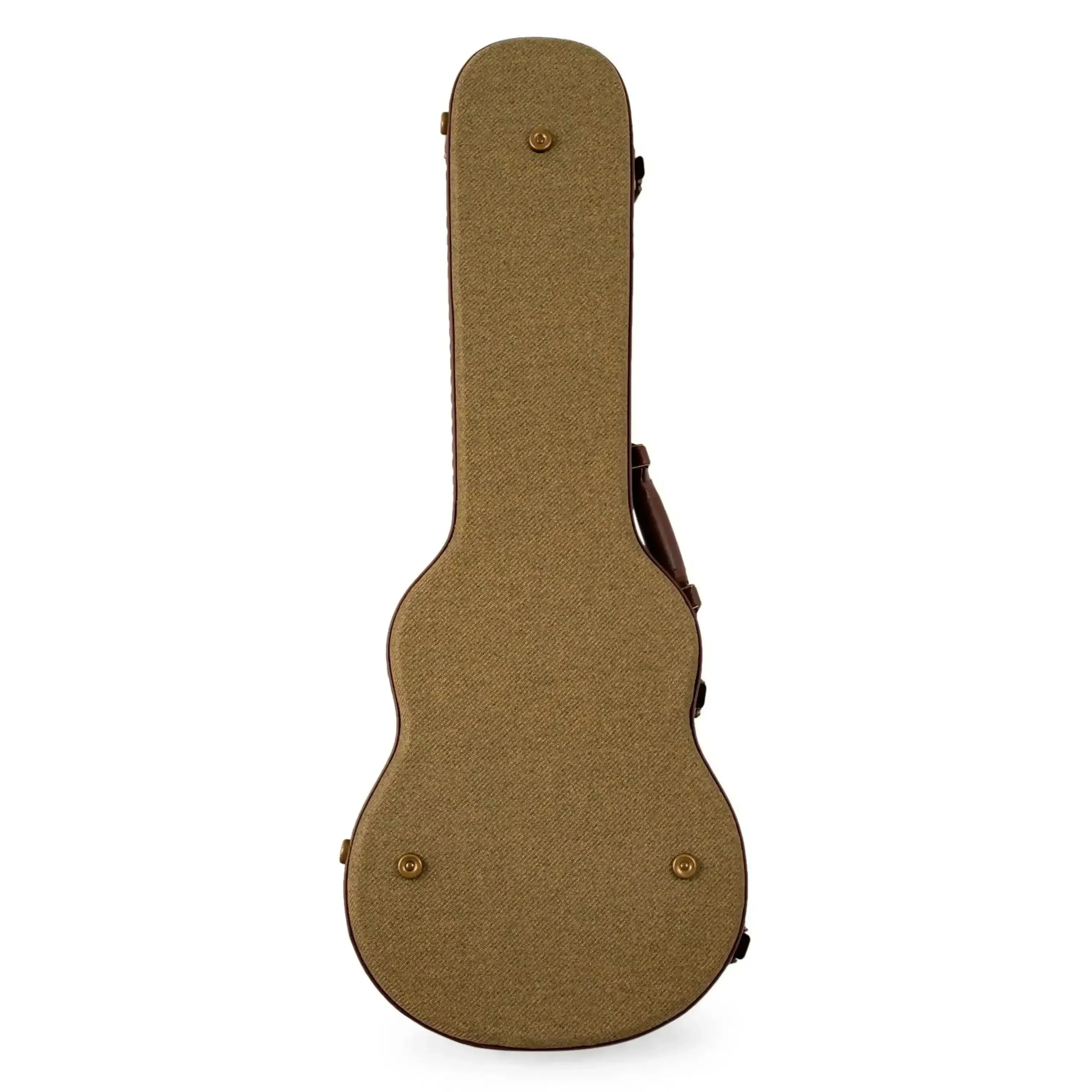 Ohana UOT-24 Olive Twill Concert Ukulele Hardshell Case - Image 2