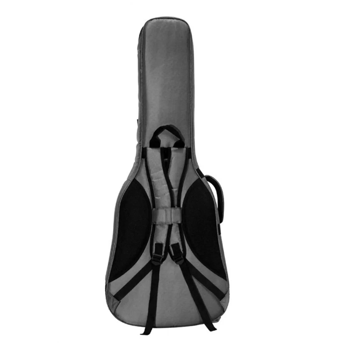 On-Stage GBC4990CG Deluxe Classical Guitar Gig Bag - Charcoal Gray - Sale - Image 2