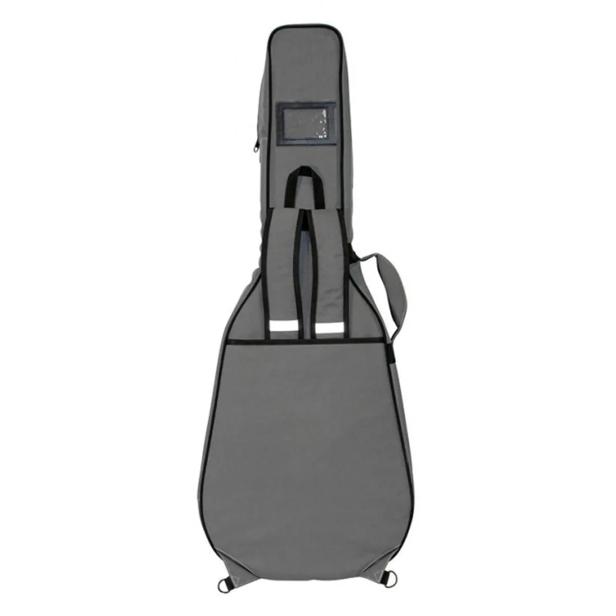 On-Stage GHE7550CG Hybrid Electric Guitar Gig Bag - Charcoal Gray - Sale - Image 2