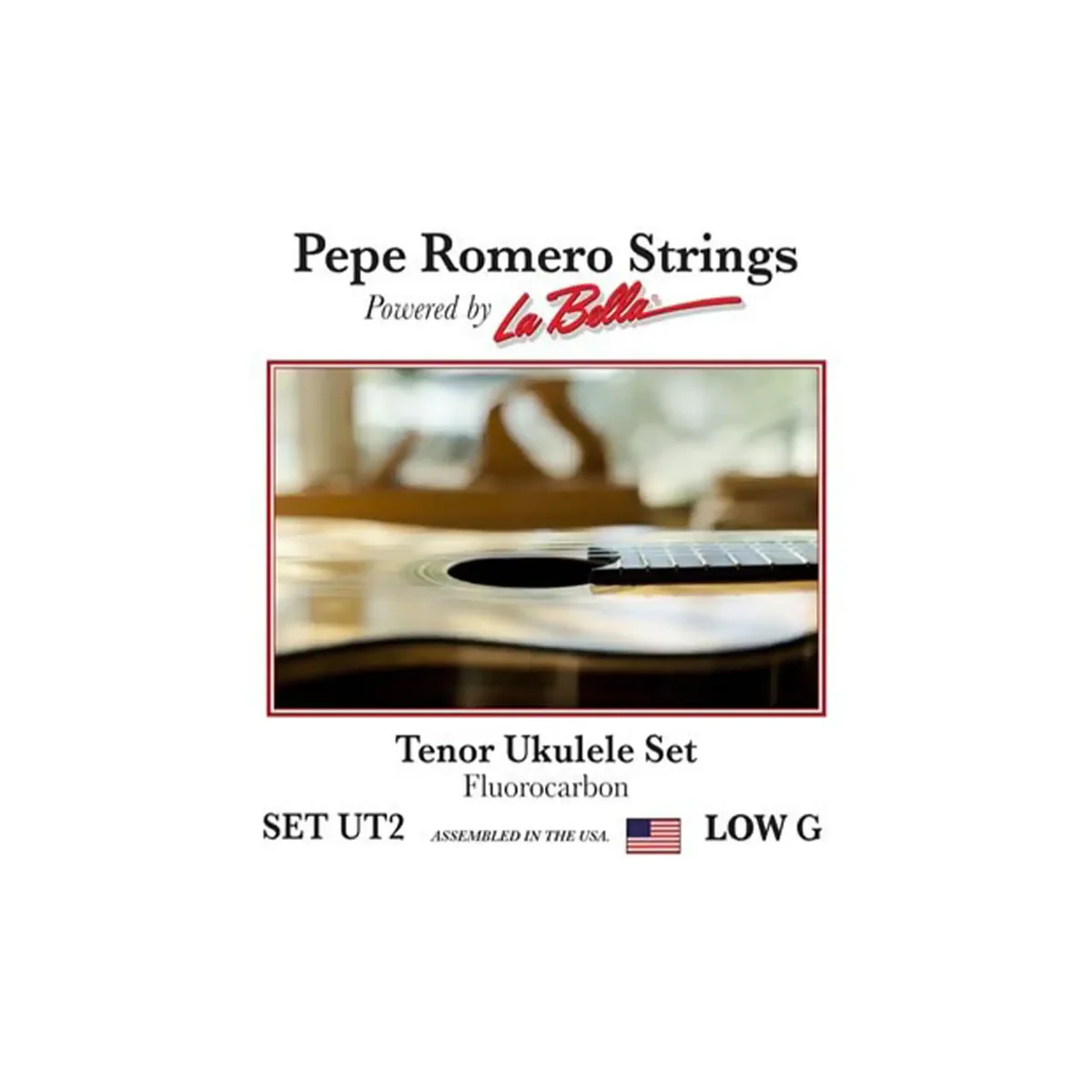 Pepe Romero Strings UT2 Tenor Ukulele Low G Set (GCEA Tuning)